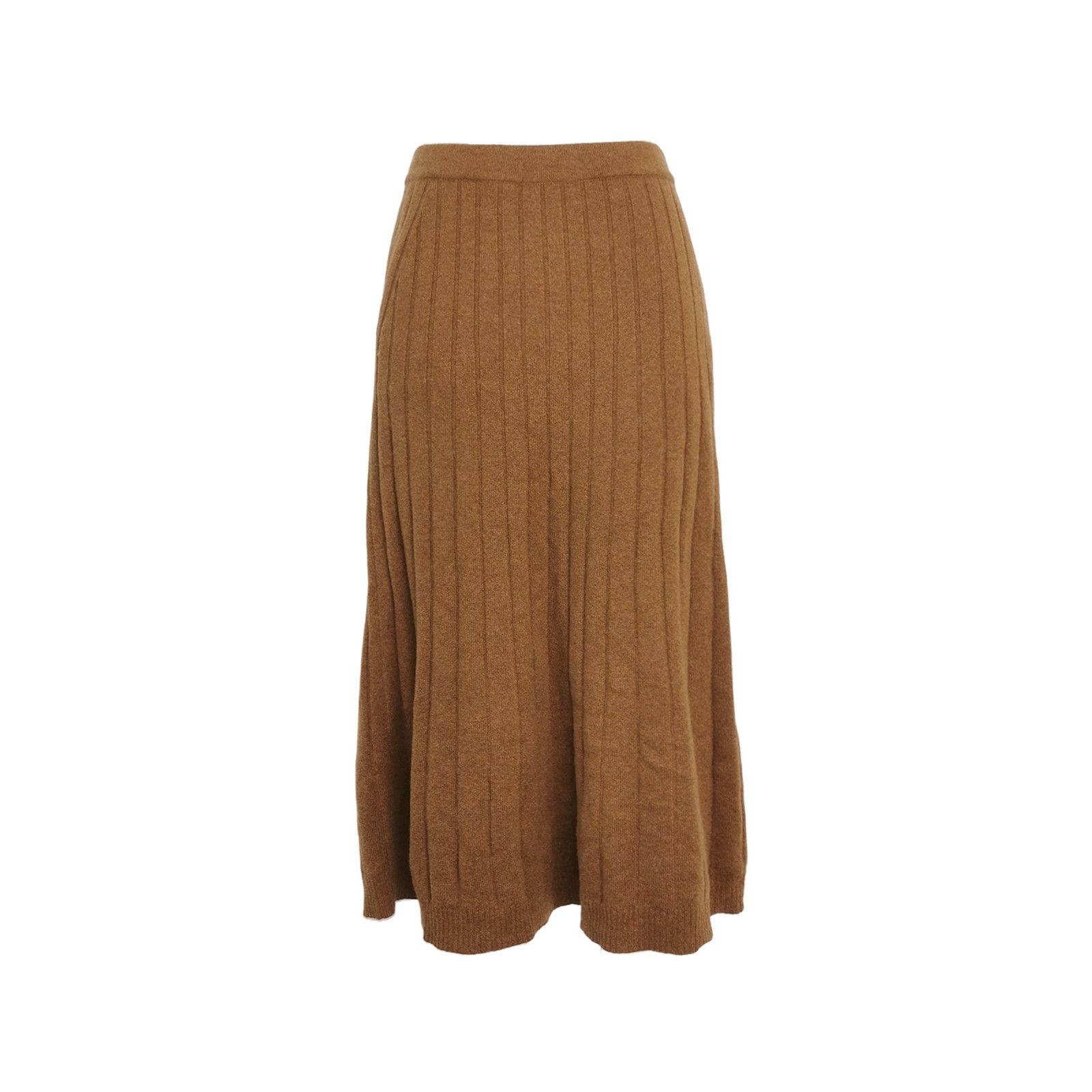 Loro Piana Loro Piana Baby Cashmere Ribbed Skirt Size 27 Size 27" / US 4 / IT 40 - 1 Thumbnail
