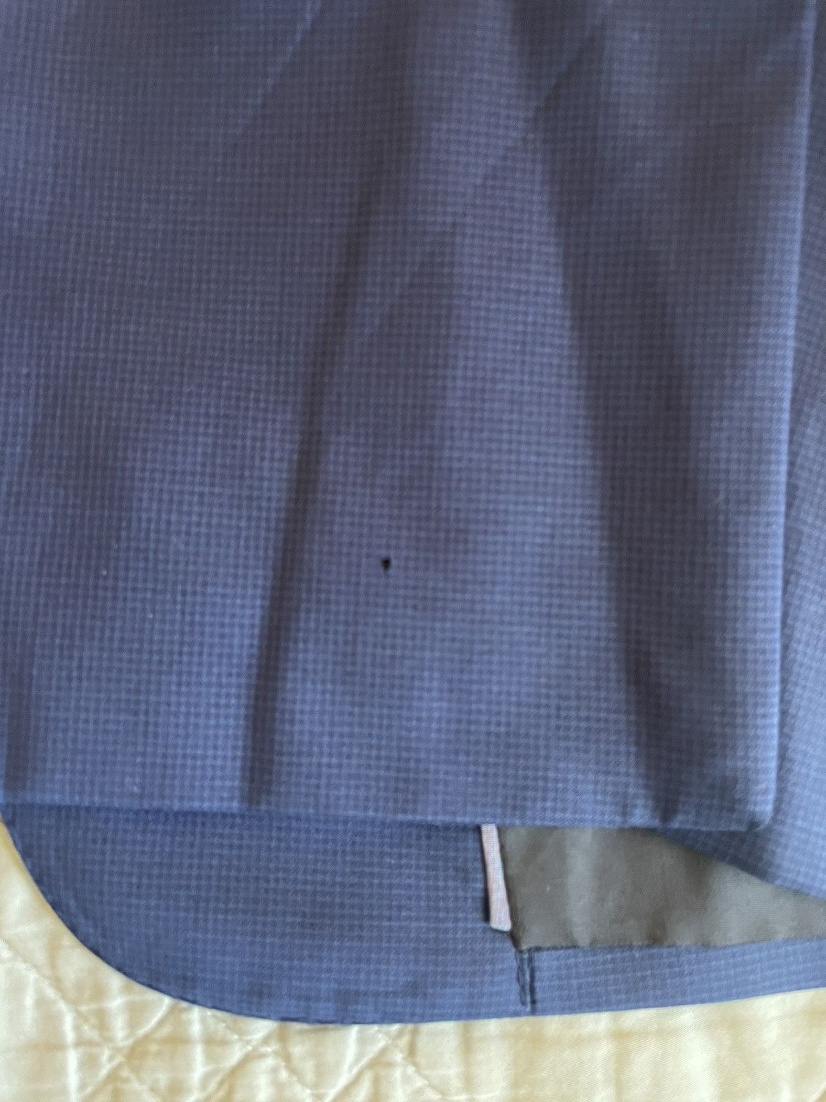 Armani Collezioni Shadow Micro Check Wool Jacket Size 40R - 5 Thumbnail