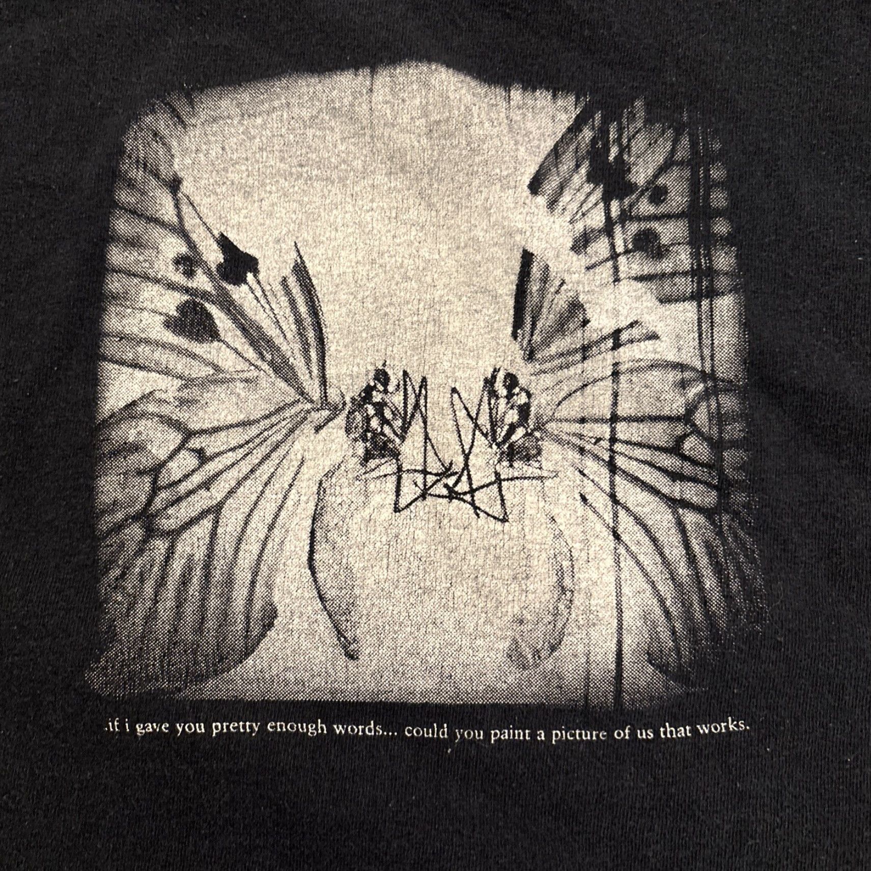 Fruit Of The Loom VINTAGE Atreyu T Shirt Suicide Notes And Butterfly Kisses Heavy Metal Emo Size L Black Mens Size US L / EU 52-54 / 3 - 5 Thumbnail