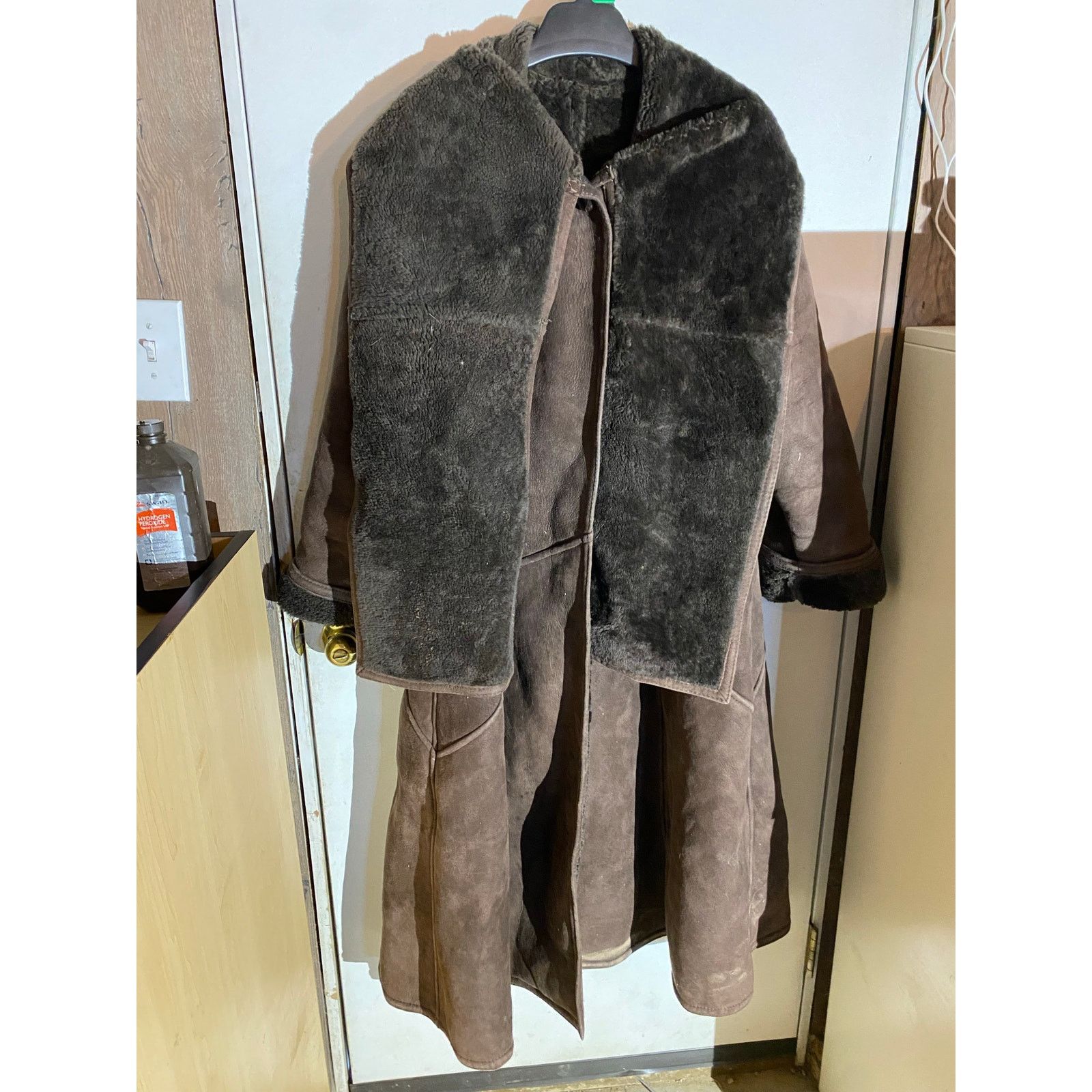 Other French Creek Sheep & Wool 100% Leather/Suede/Shearling Coat Size XL / US 12-14 / IT 48-50 - 1 Thumbnail