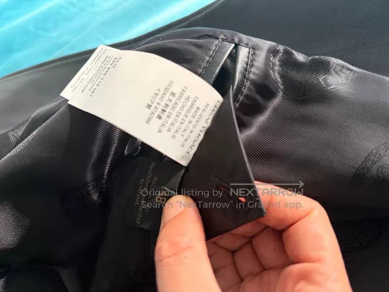 Versace Versace Imported lambskin jacket Size US L / EU 52-54 / 3 - 7 Thumbnail