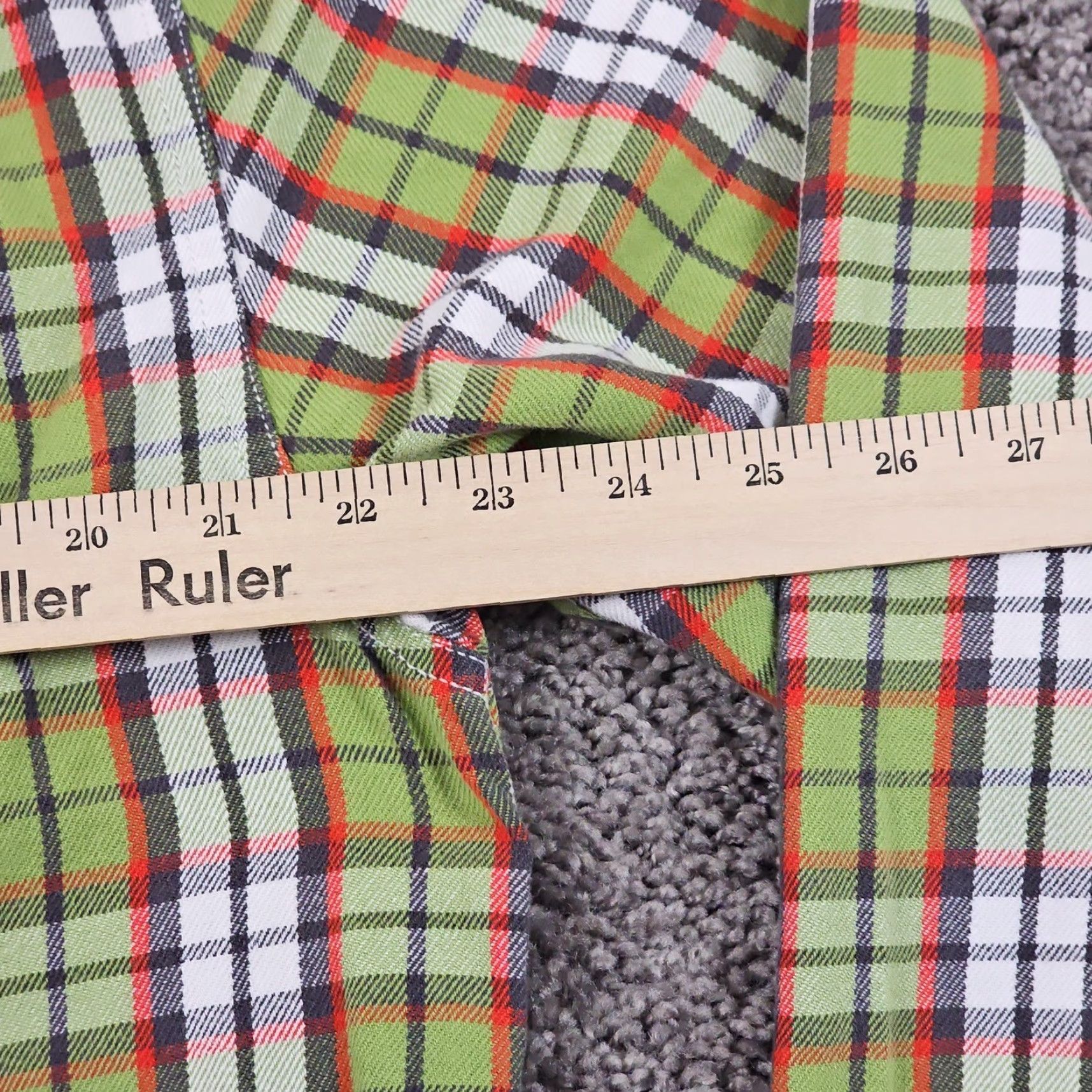 The North Face The North Face Shirt Mens L Green Plaid Flannel Button-Up Outdoors Pockets A65K Size US L / EU 52-54 / 3 - 6 Thumbnail