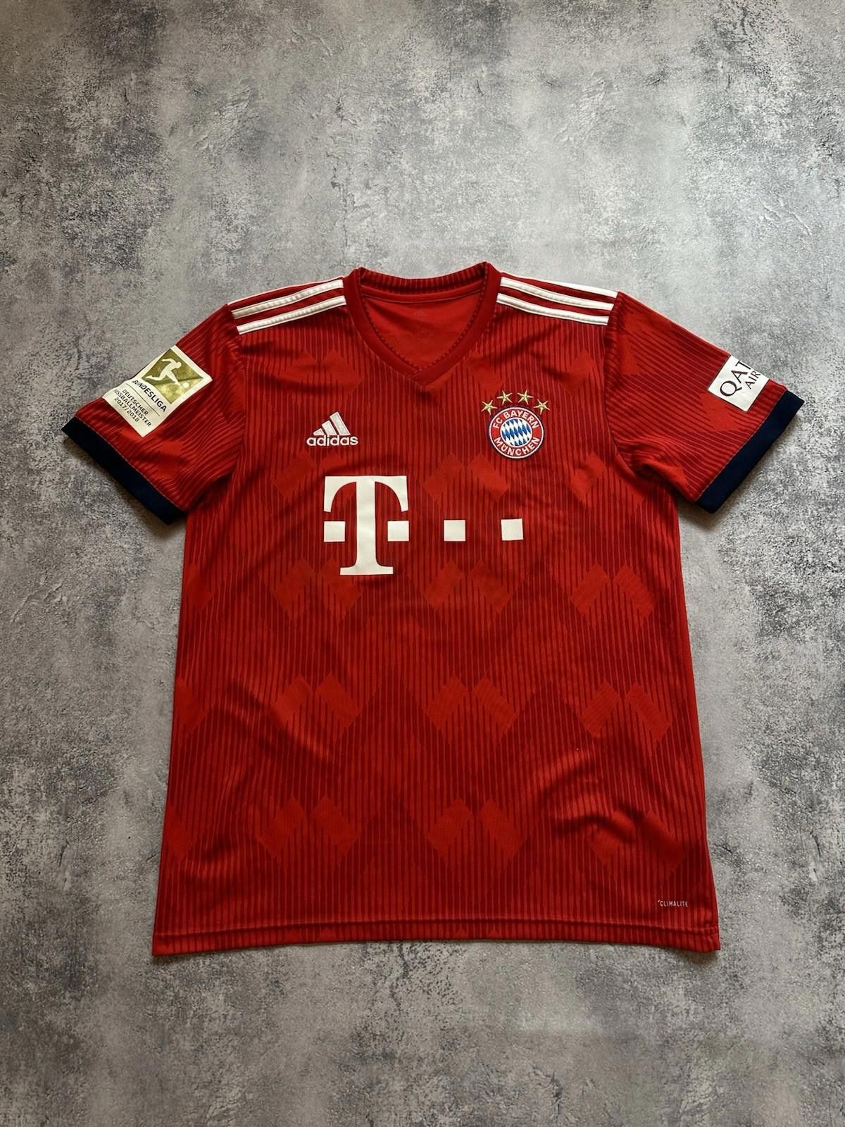 Adidas KIMMICH #32 BAYERN MUNICH 2018 SHIRT FOOTBALL SOCCER JERSEY Size US M / EU 48-50 / 2 - 1 Thumbnail