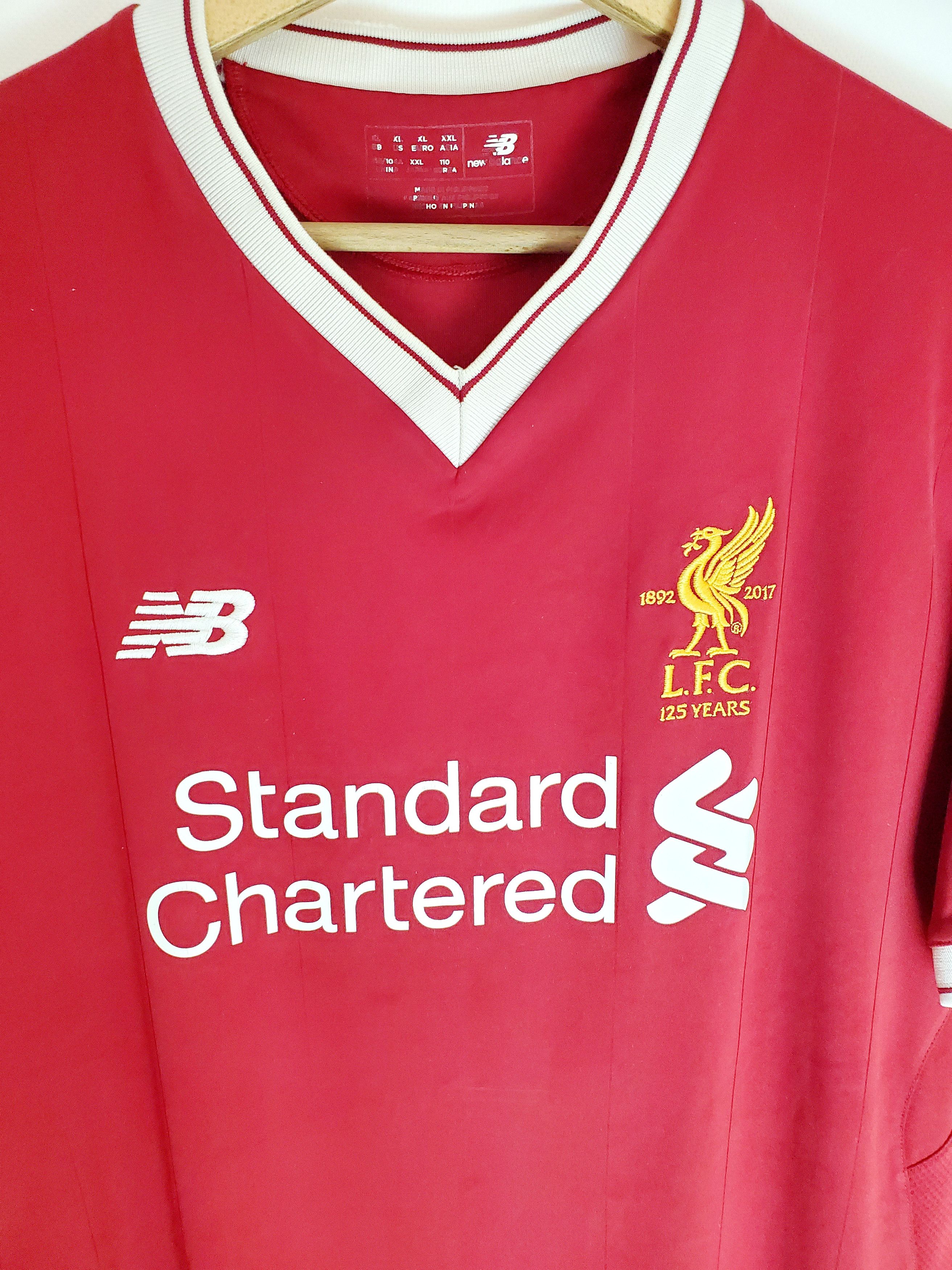 New Balance FC LIVERPOOL 2017/2018 SOCCER FOOTBALL SHIRT JERSEY Xl Size US XL / EU 56 / 4 - 2 Thumbnail