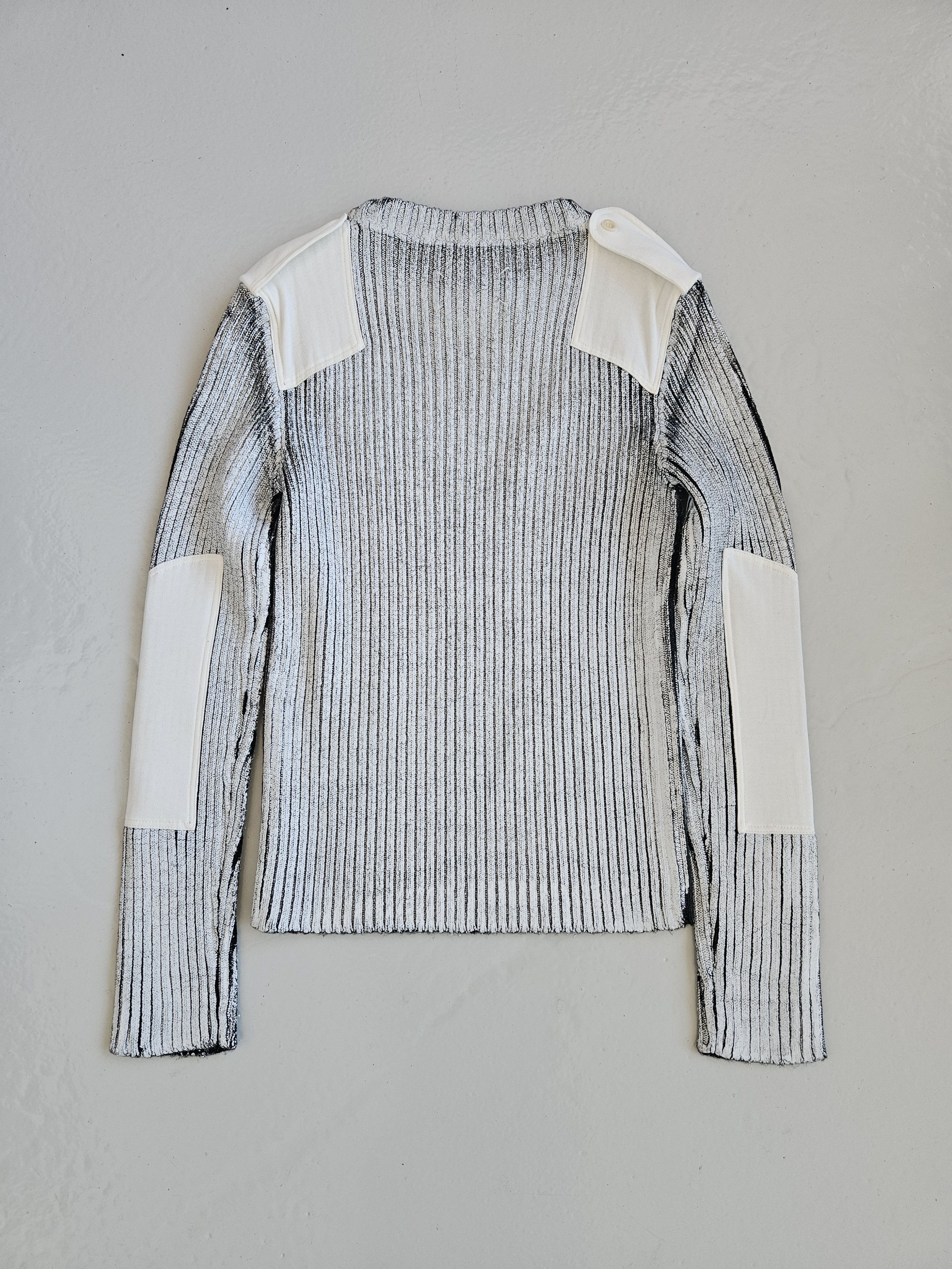 Maison Margiela AW2018 Maison Margiela handpainted ribbed sweater Size US S / EU 44-46 / 1 - 2 Thumbnail
