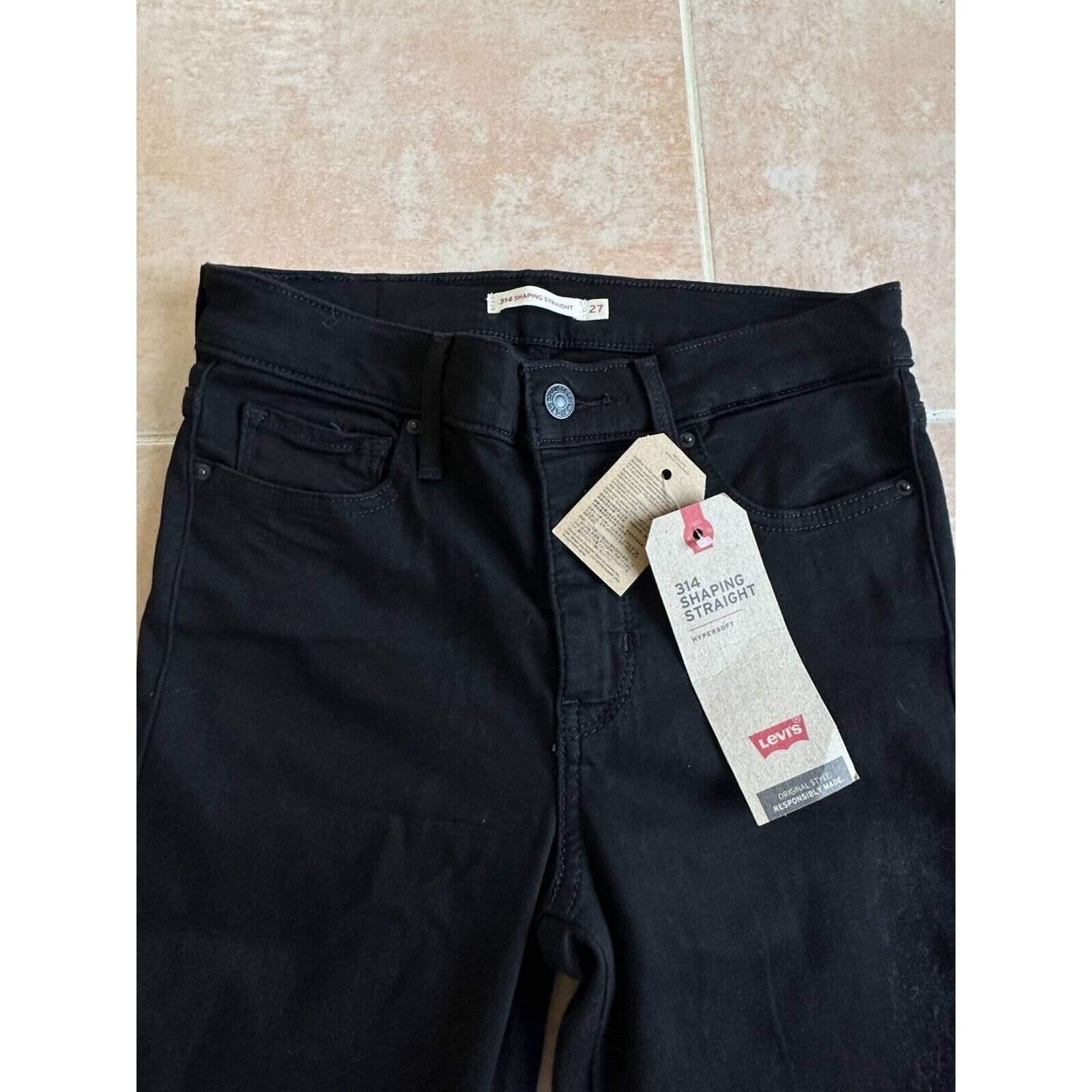 Levi's Levi's 314 shaping straight hypersoft jeans size W 27 L 30 Size 27" / US 4 / IT 40 - 2 Thumbnail