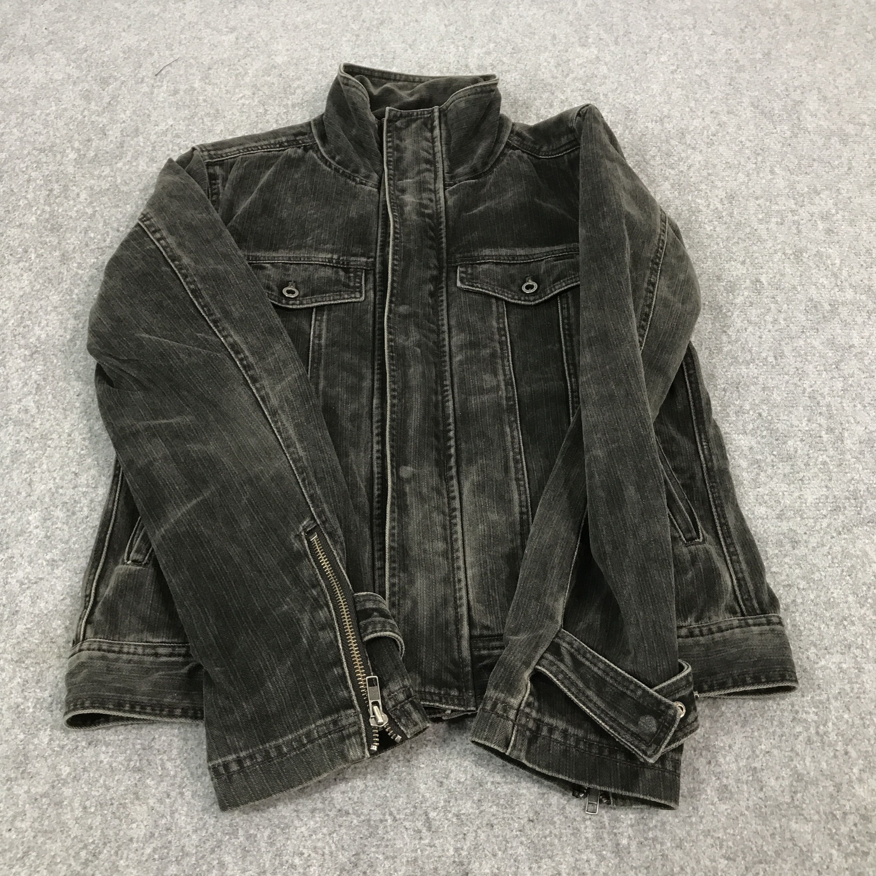 If Six Was Nine × Japanese Brand × L7 Real Hip L7 REAL HIP BLACK PUNK BONDAGE DESIGN JACKET Size US M / EU 48-50 / 2 - 9 Thumbnail