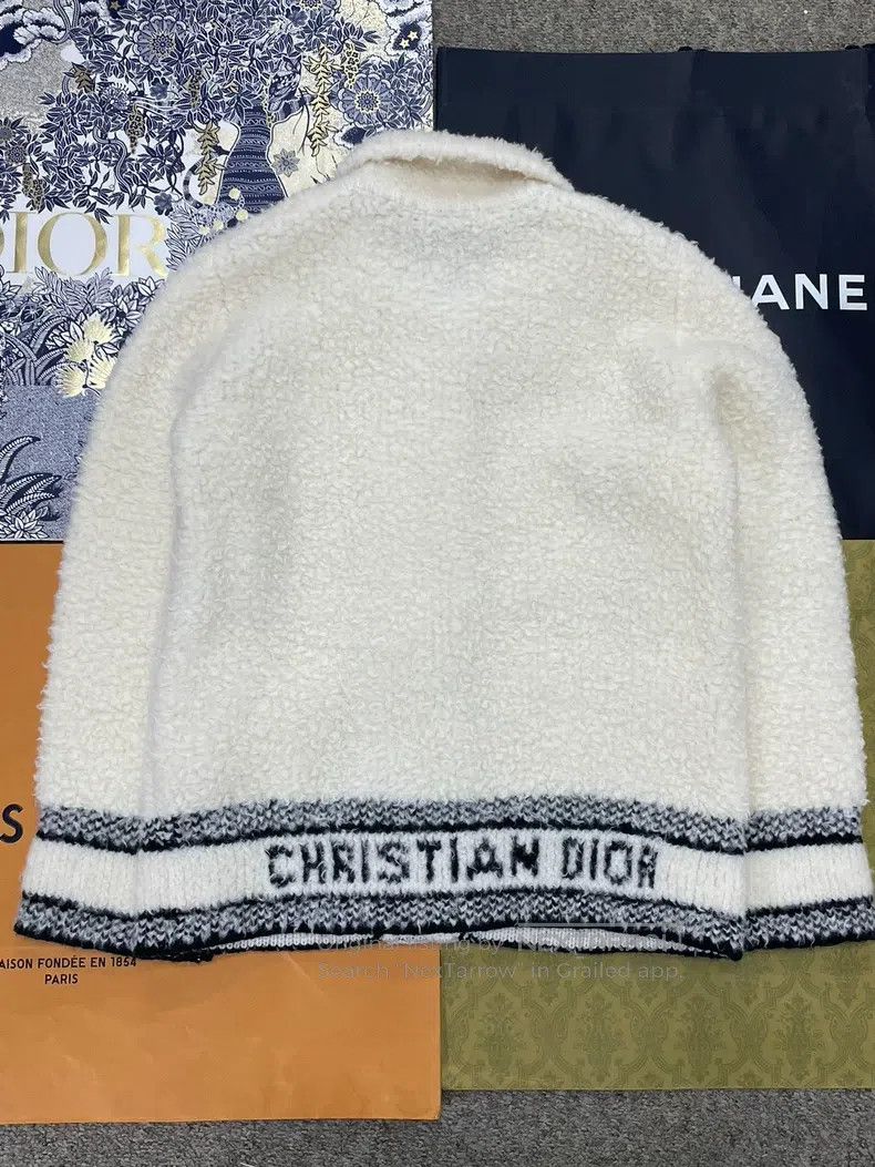 Dior Dior White Teddy Lamb Fur Coat Size M / US 6-8 / IT 42-44 - 2 Thumbnail