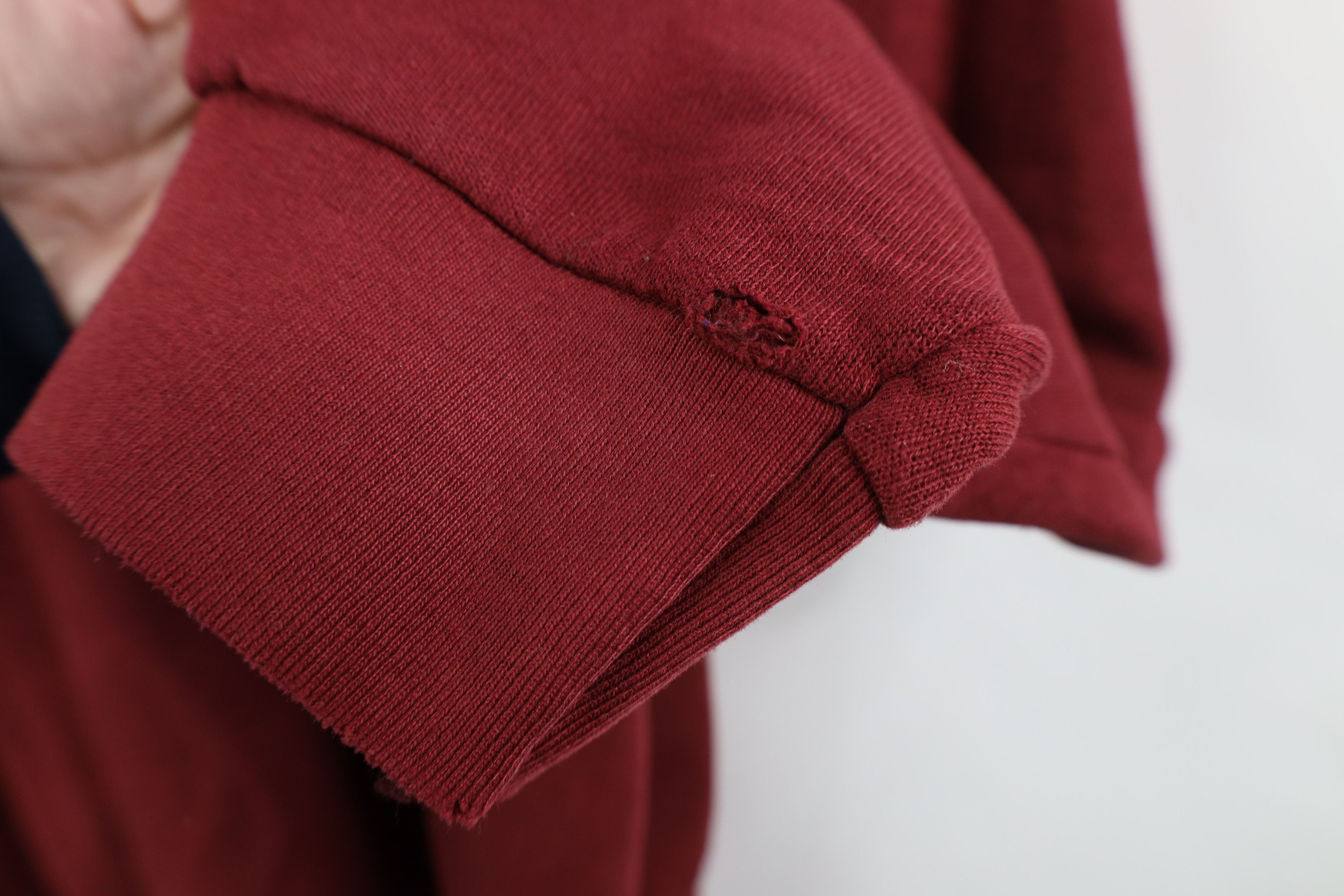 Vintage Vintage 70s 80s Streetwear Raglan Crewneck Sweatshirt Red Size US XL / EU 56 / 4 - 10 Thumbnail