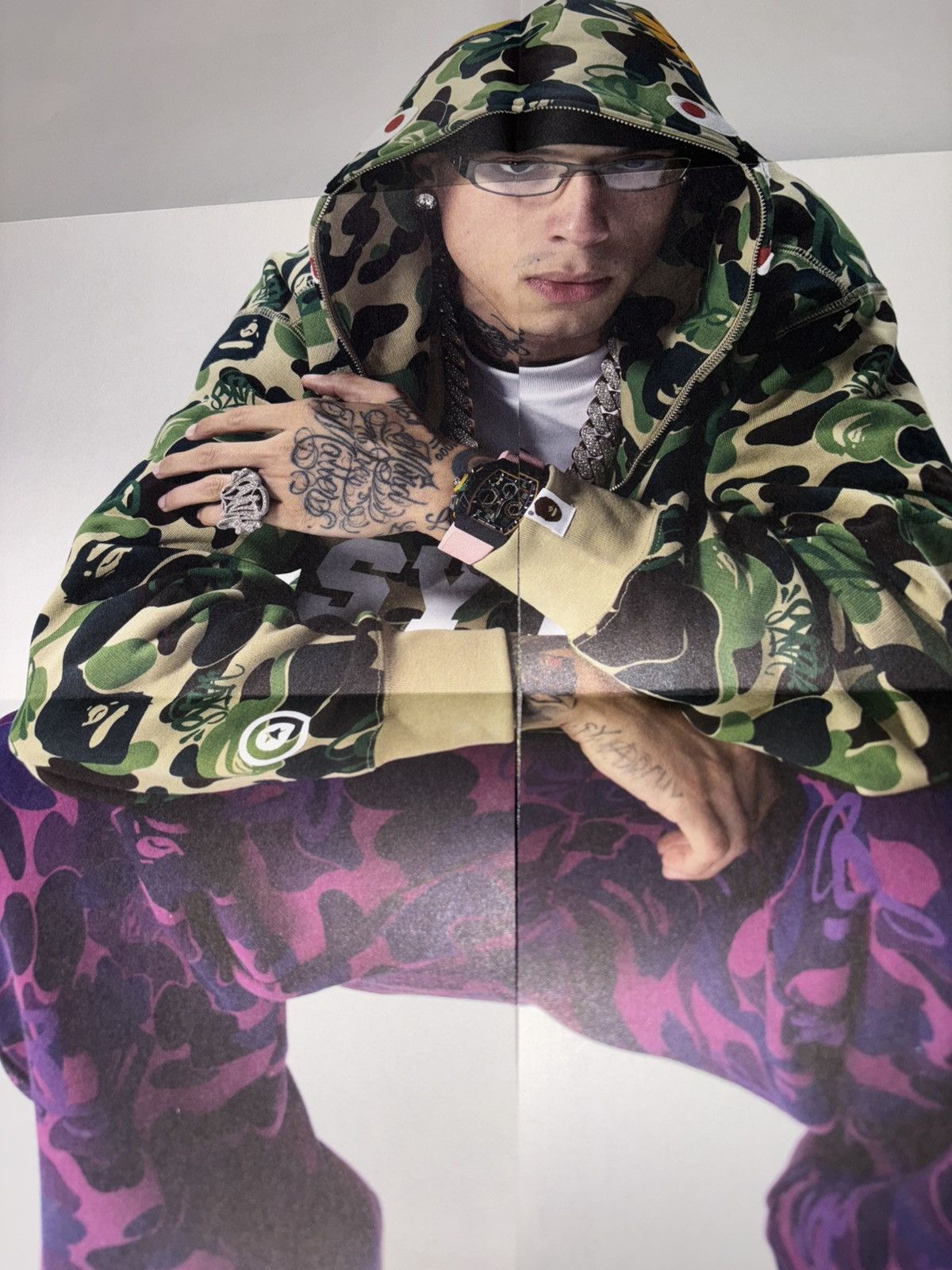 Bape A Bathing Ape x Central Cee Poster / Zine Size ONE SIZE - 2 Thumbnail
