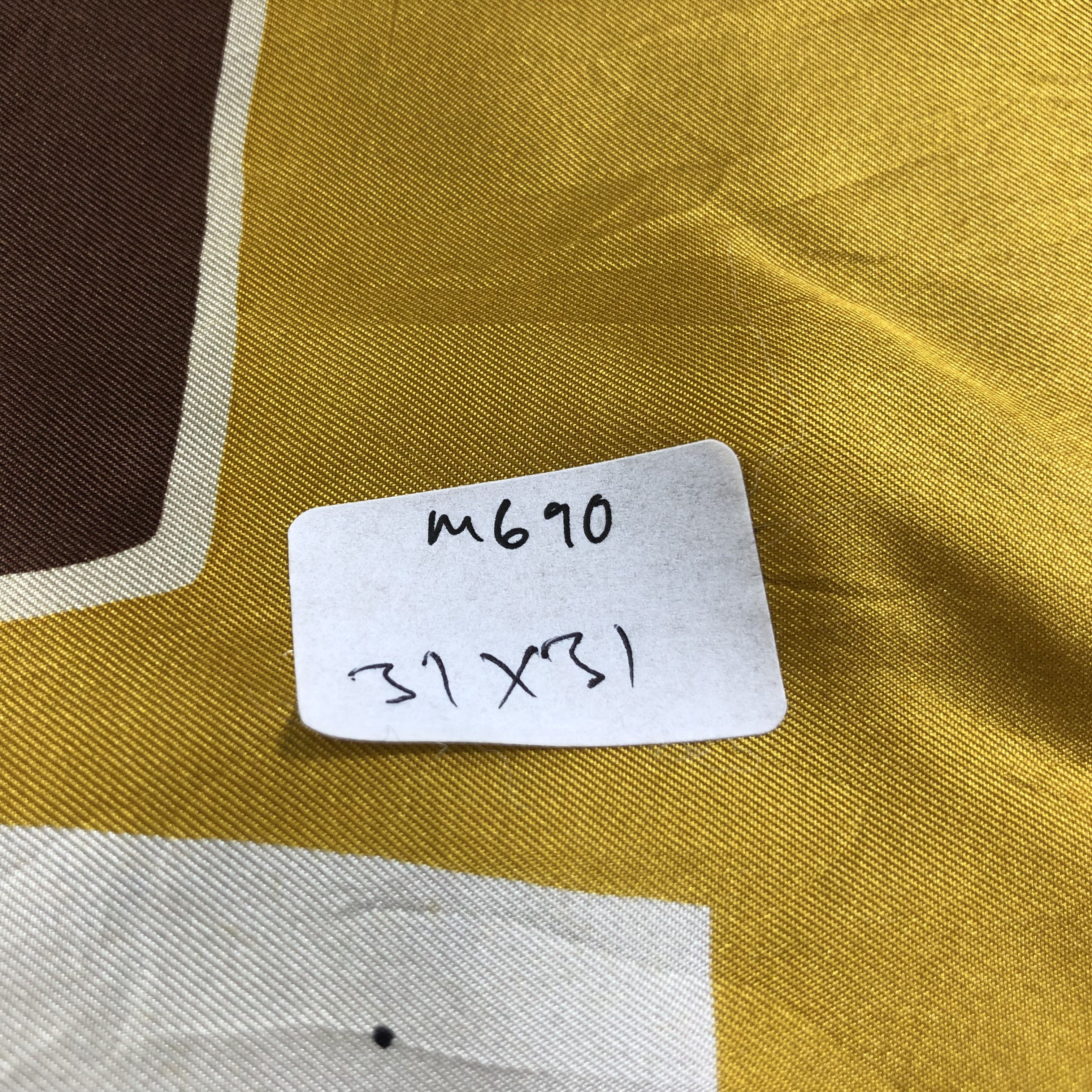 Pierre Cardin Vintage Pierre Cardin Abstract Silk Scarf M690 Size ONE SIZE - 10 Thumbnail