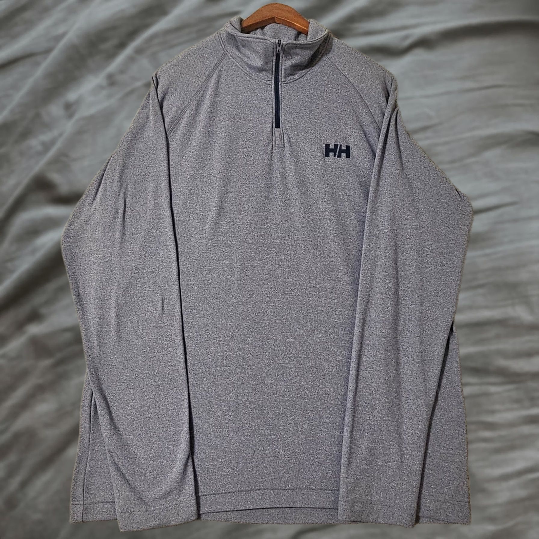 Helly Hansen Helly Hansen Verglas 1/2 Zip Midlayer Blue Long Sleeve Sweater Men's XL Pullover Regular Size Blue Mens XL Size US XL / EU 56 / 4 - 1 Thumbnail