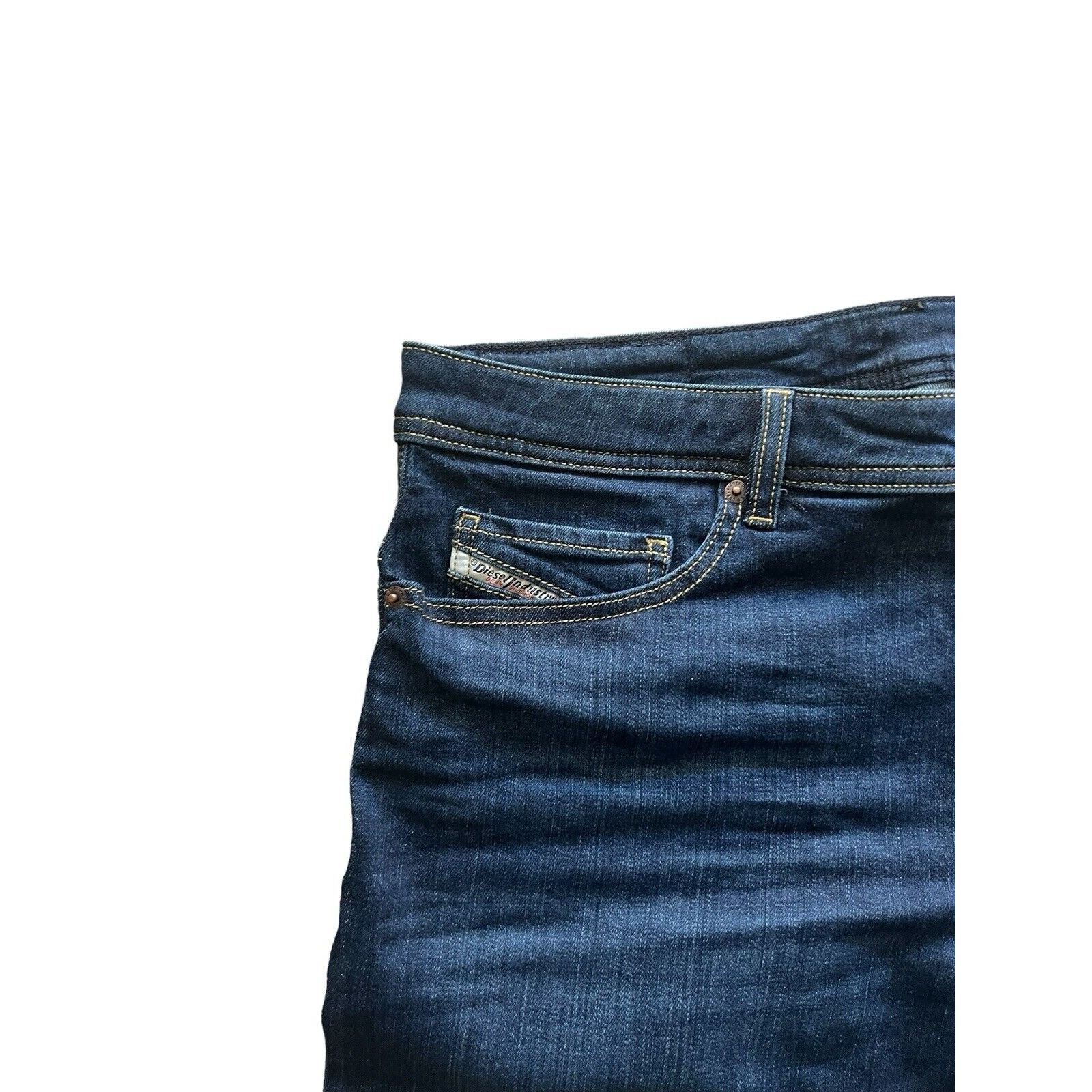 Diesel Diesel Mens Buster Tapered Fit Jeans RM065 Blue Size 36/32 Size US 36 / EU 52 - 3 Thumbnail