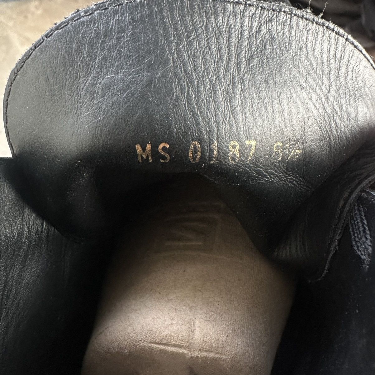 Louis Vuitton LOUIS VUITTON Sneakers Leather LV Monogram Logo Black Men’s Size US 8.5 / EU 41-42 - 8 Thumbnail