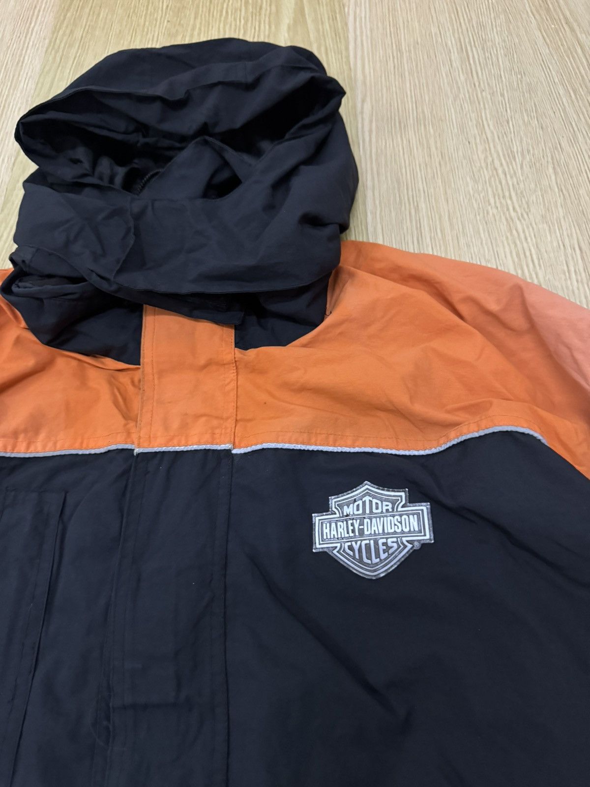 Harley Davidson × Vintage Vintage Harley Davidson Motorcycle jacket Size US XXL / EU 58 / 5 - 5 Thumbnail