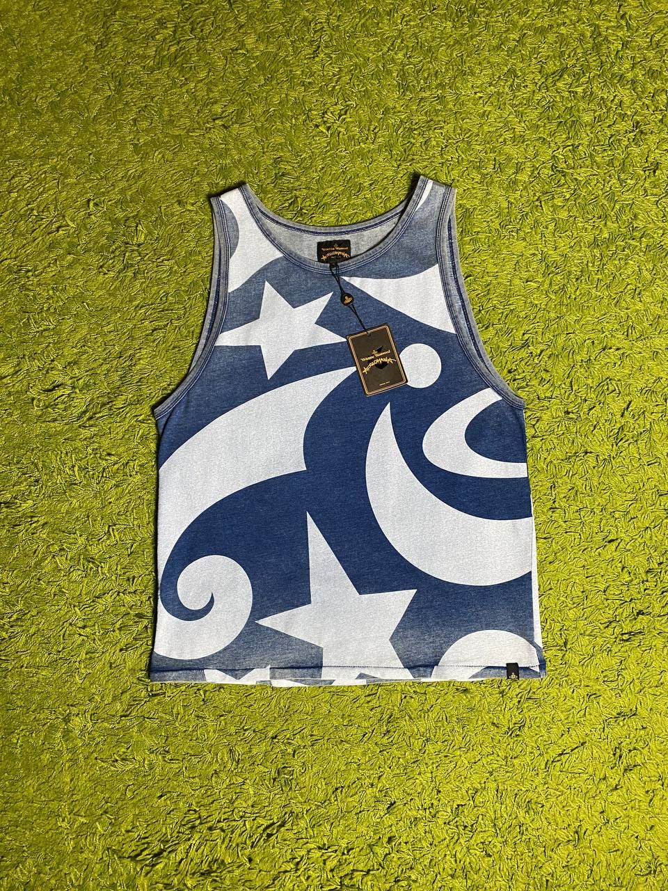 Vivienne Westwood Vivienne Westwood Vintage Abstract Tank Top Shirt Y2K Size M / US 6-8 / IT 42-44 - 2 Thumbnail