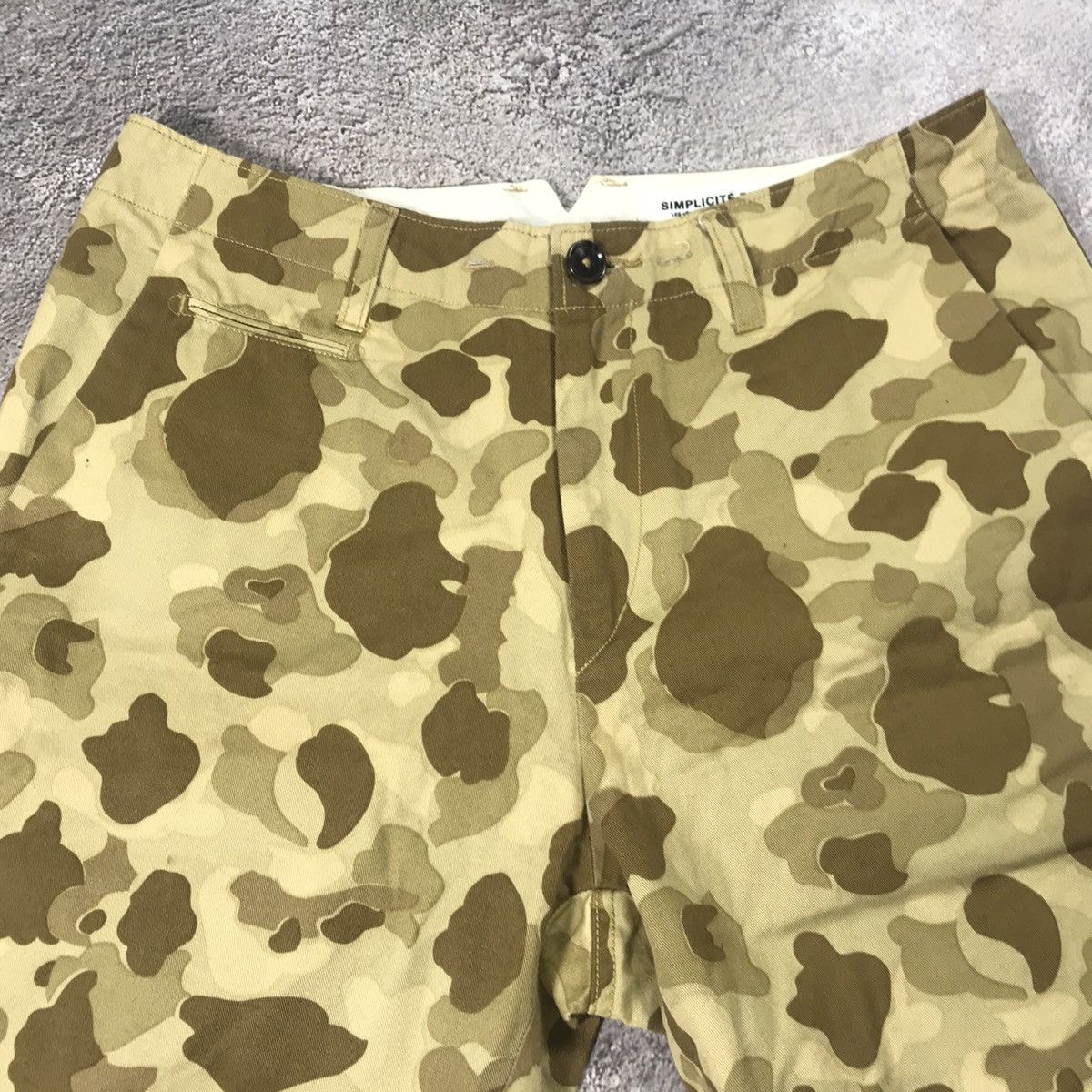 Vintage Vintage Y2K Camo Cargo Shorts Baggy Streetwear Sun Faded 30 Size US 30 / EU 46 - 3 Thumbnail