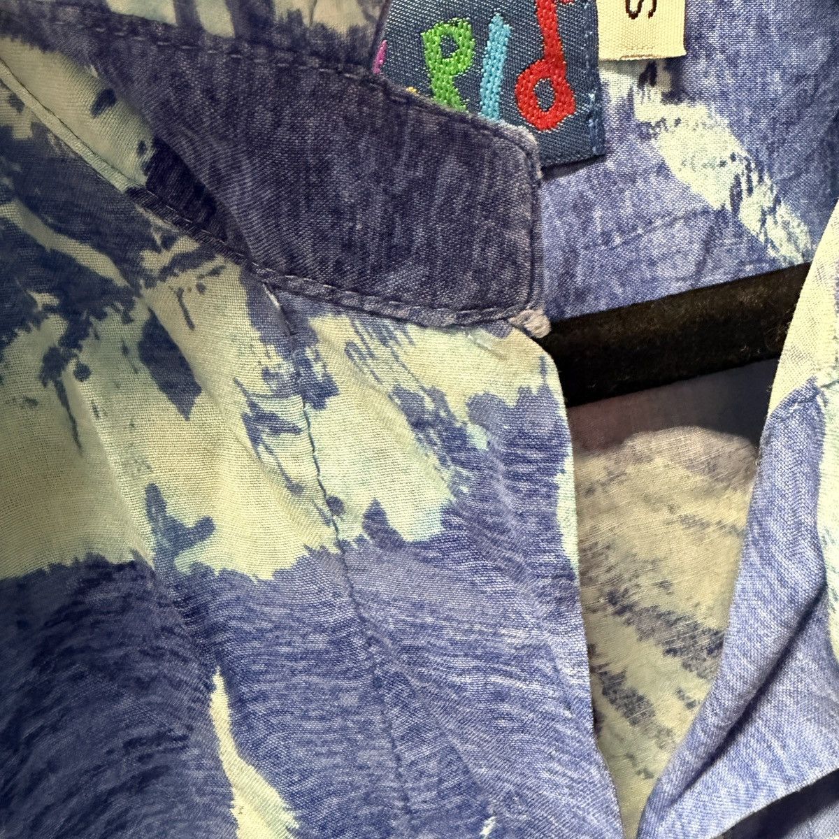 Jams World Vintage Jams World Hawaiian Aloha Blue Shirt Size Small Size US S / EU 44-46 / 1 - 6 Thumbnail