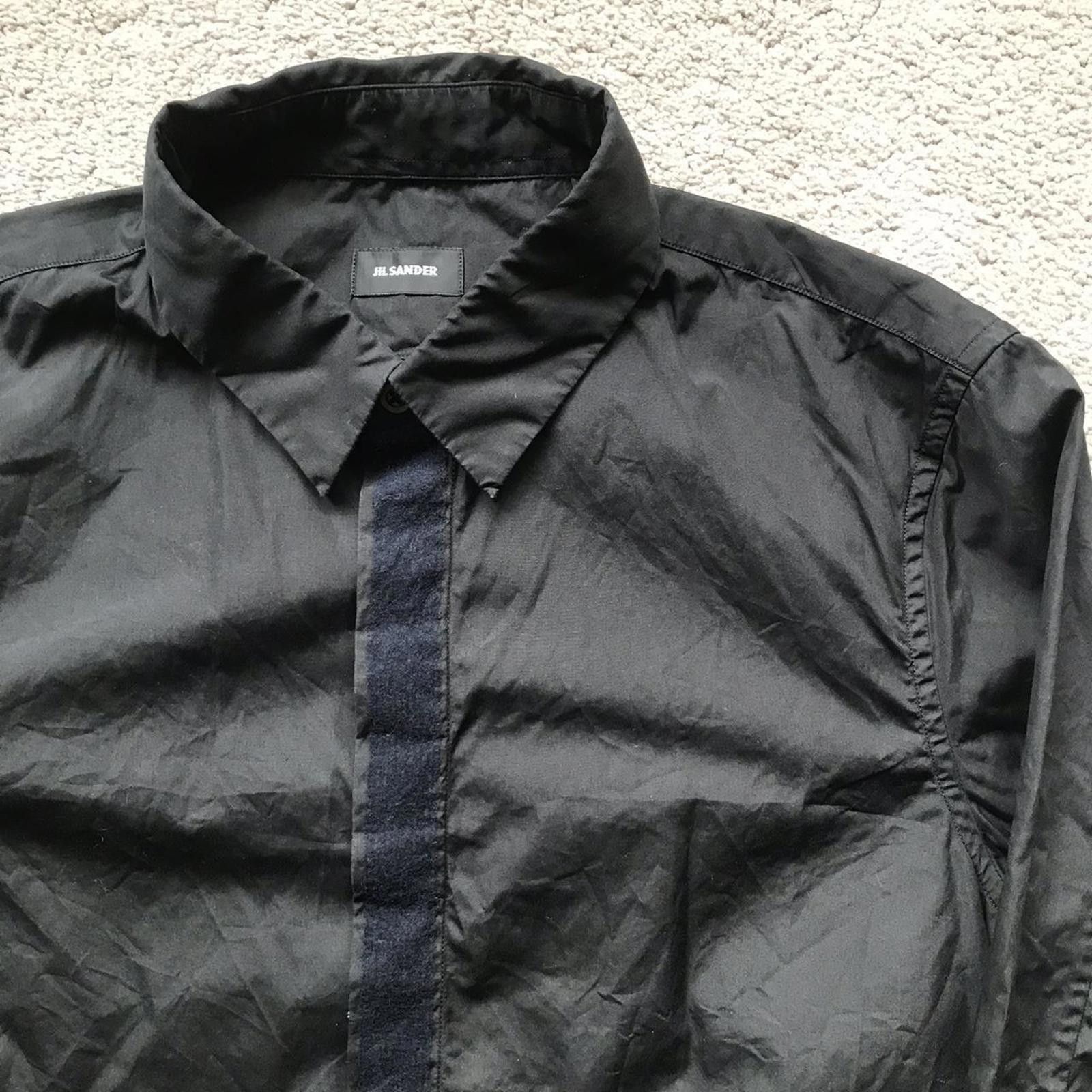 Jil Sander Jil Sander Felt Shirt Size US M / EU 48-50 / 2 - 2 Thumbnail