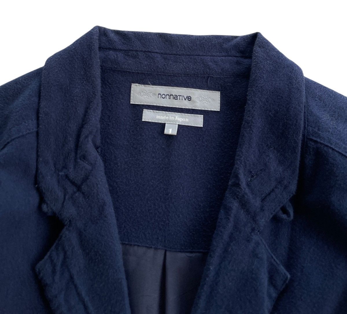 Nonnative Nonnactive Attachment Indigo Zipper Tailored Jacket Size US S / EU 44-46 / 1 - 5 Thumbnail