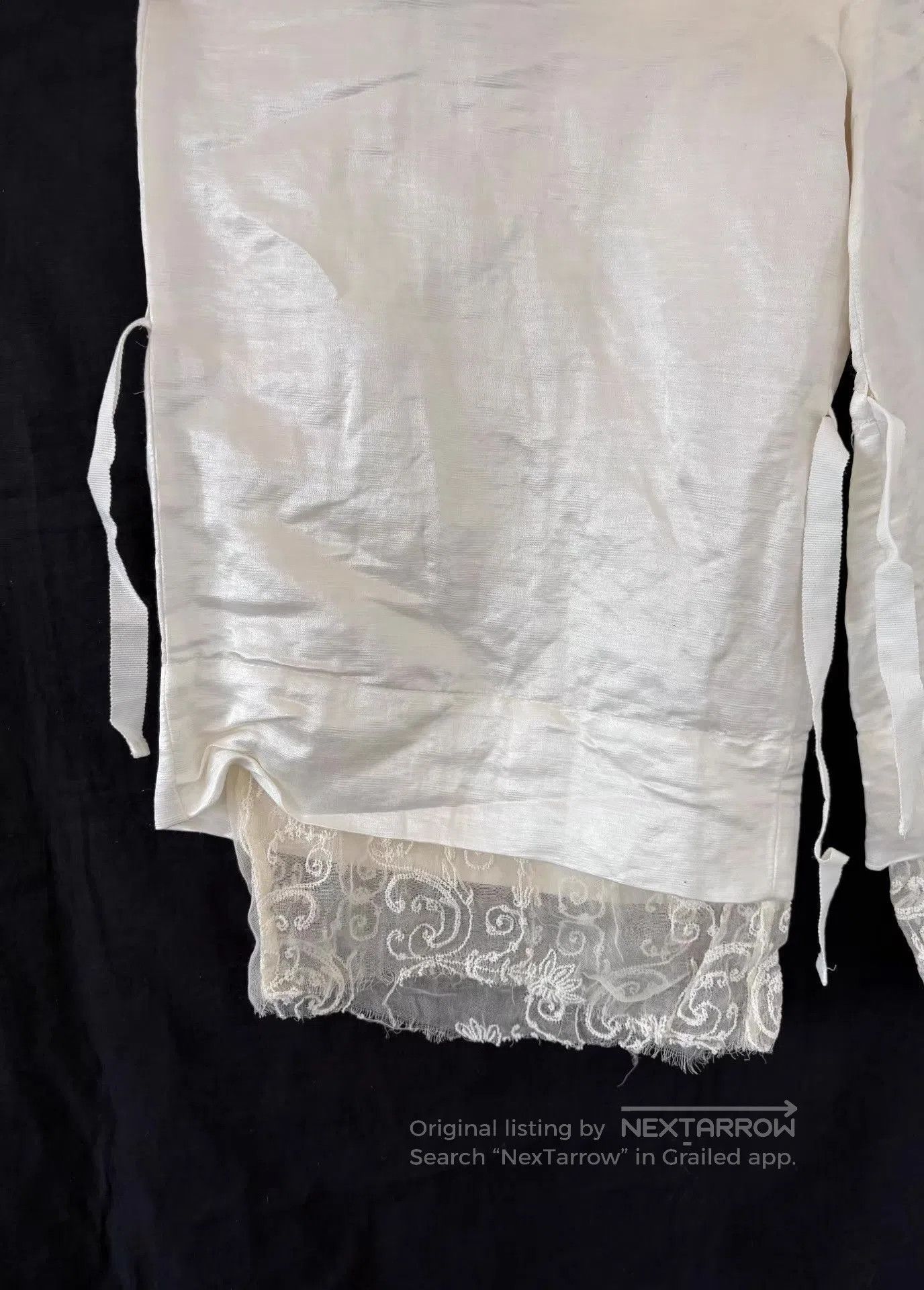 Ann Demeulemeester White Lace. Size US 34 / EU 50 - 5 Thumbnail