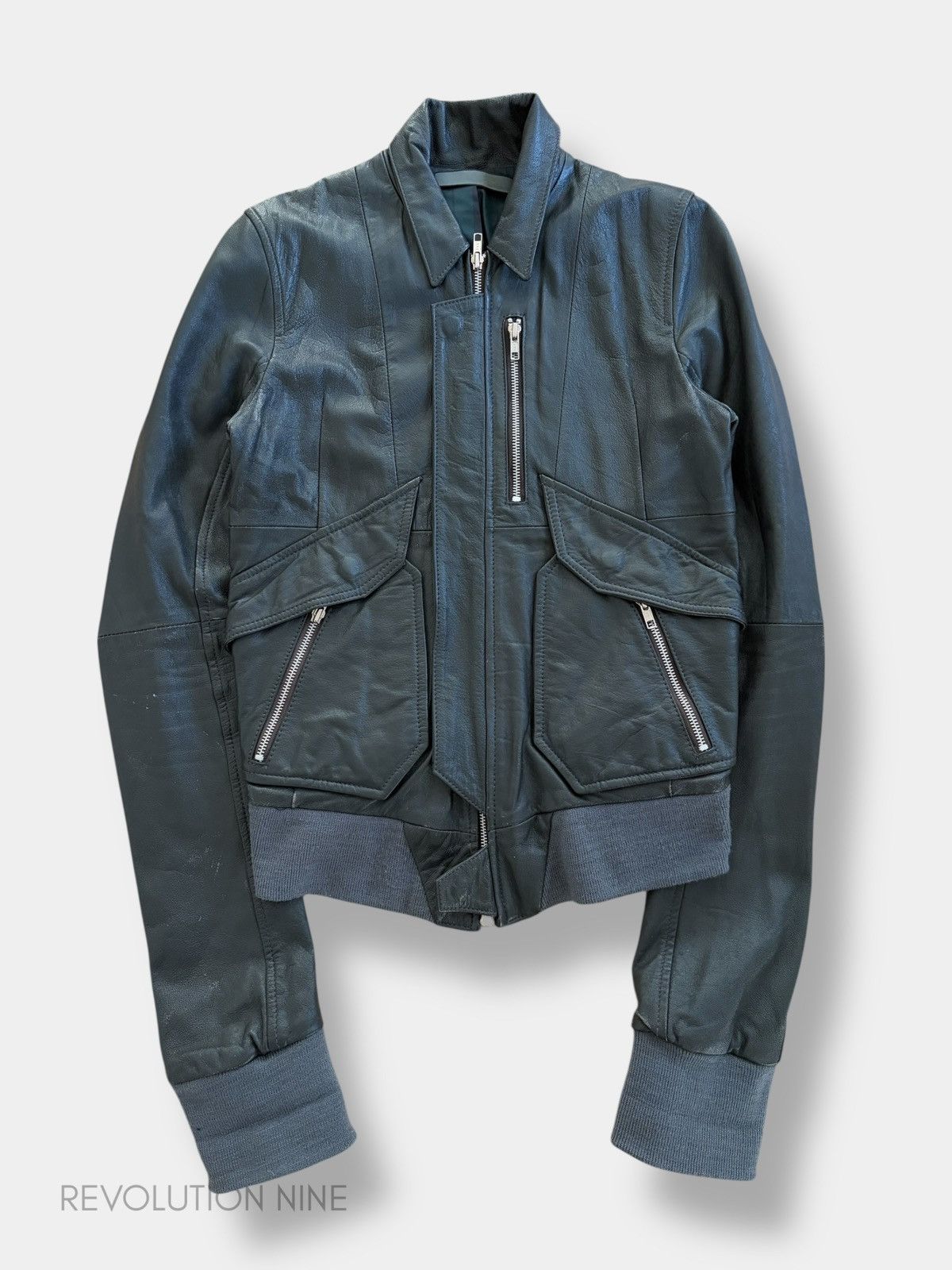 Ekam × Japanese Brand EKAM 034 by KANYA MIKI - LAMB LEATHER HOODED