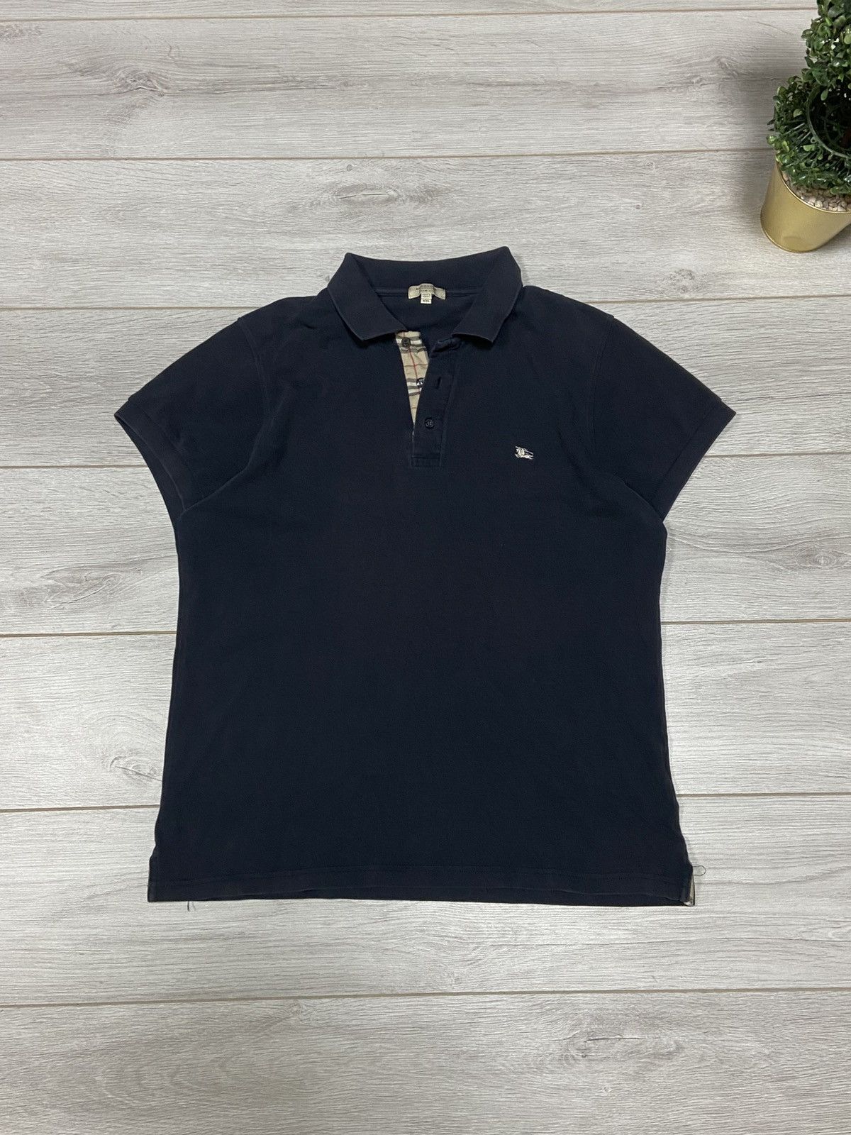 Burberry Burberry London England vintage nova check polo shirt Size US XXL / EU 58 / 5 - 1 Thumbnail