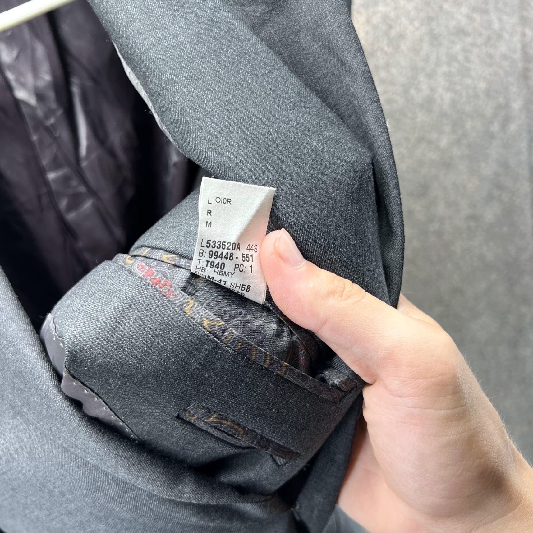Ralph Lauren Lauren Ralph Lauren Blazer Mens 44S Gray Wool Sport Coat Two Button Jacket Shirt? Size 44R - 7 Thumbnail