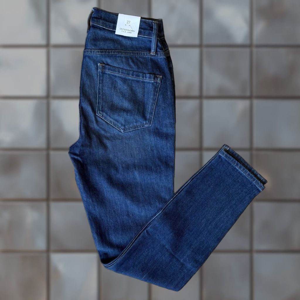 Outerknown Outerknown Strand High Rise Skinny Jeans Women's 26 Blue Boho Party NWT New York NWT Size 26" / US 2 / IT 38 - 1 Thumbnail