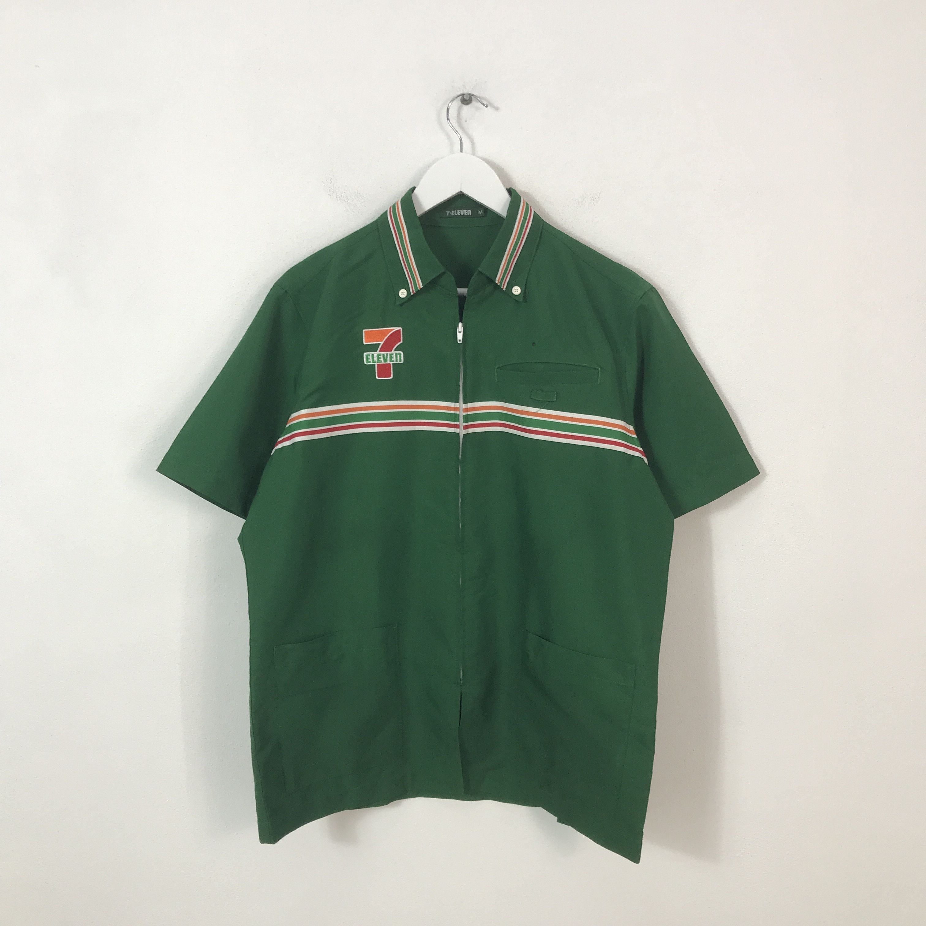 Japanese Brand vintage 7-eleven shirt jacket Size US M / EU 48-50 / 2 - 3 Thumbnail