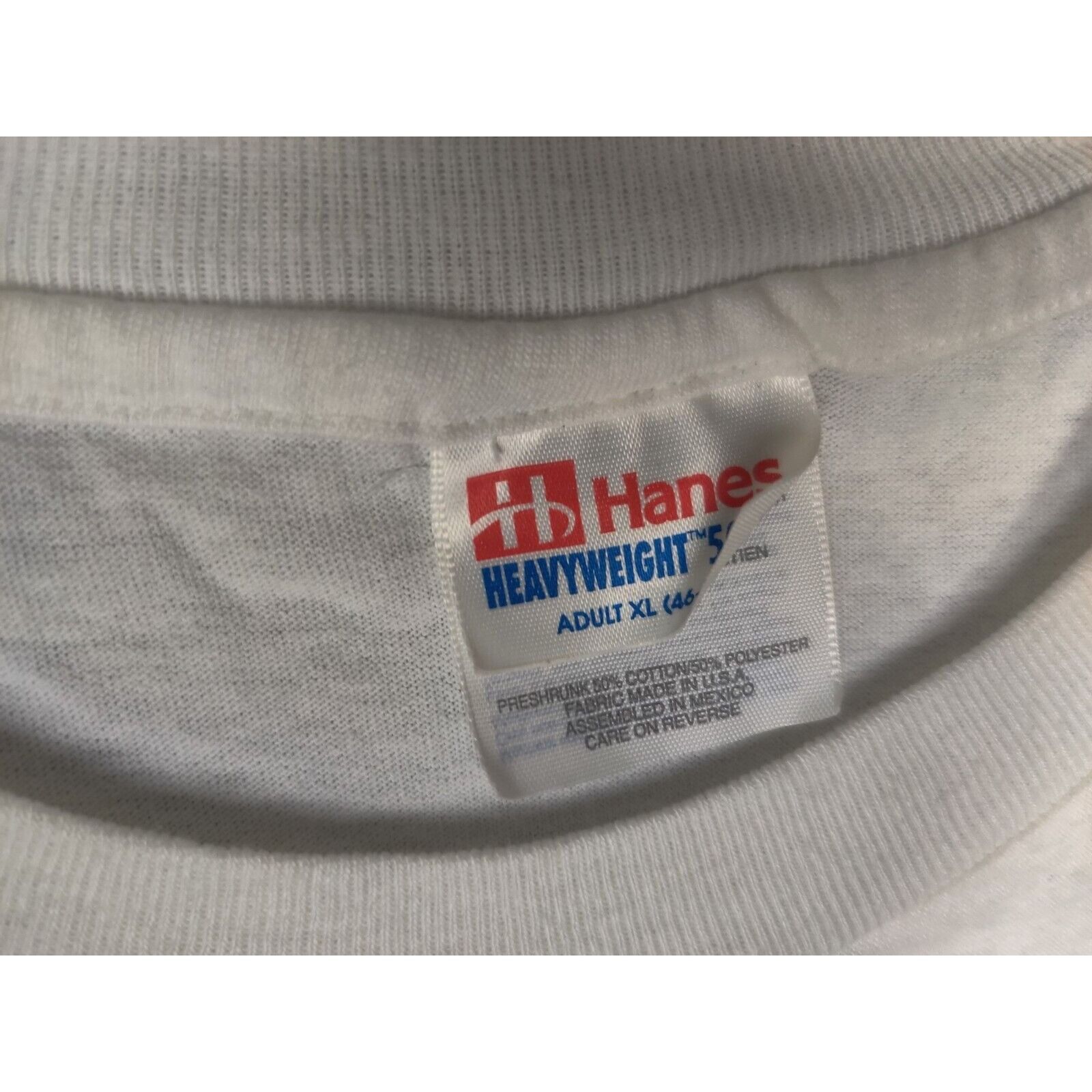 Hanes VINTAGE Microsoft Shirt Adult Mens XL White Office Size US XL / EU 56 / 4 - 4 Thumbnail