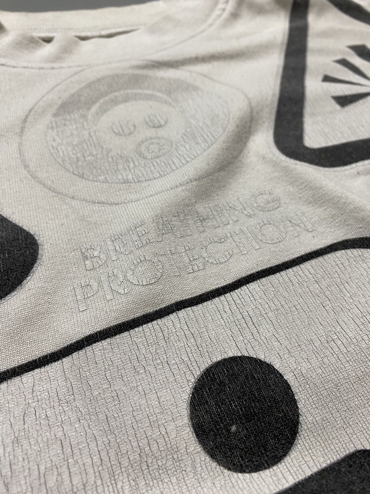 Vintage RARE❗️90s Chemical y2k long sleeve opium print Size US XL / EU 56 / 4 - 8 Thumbnail