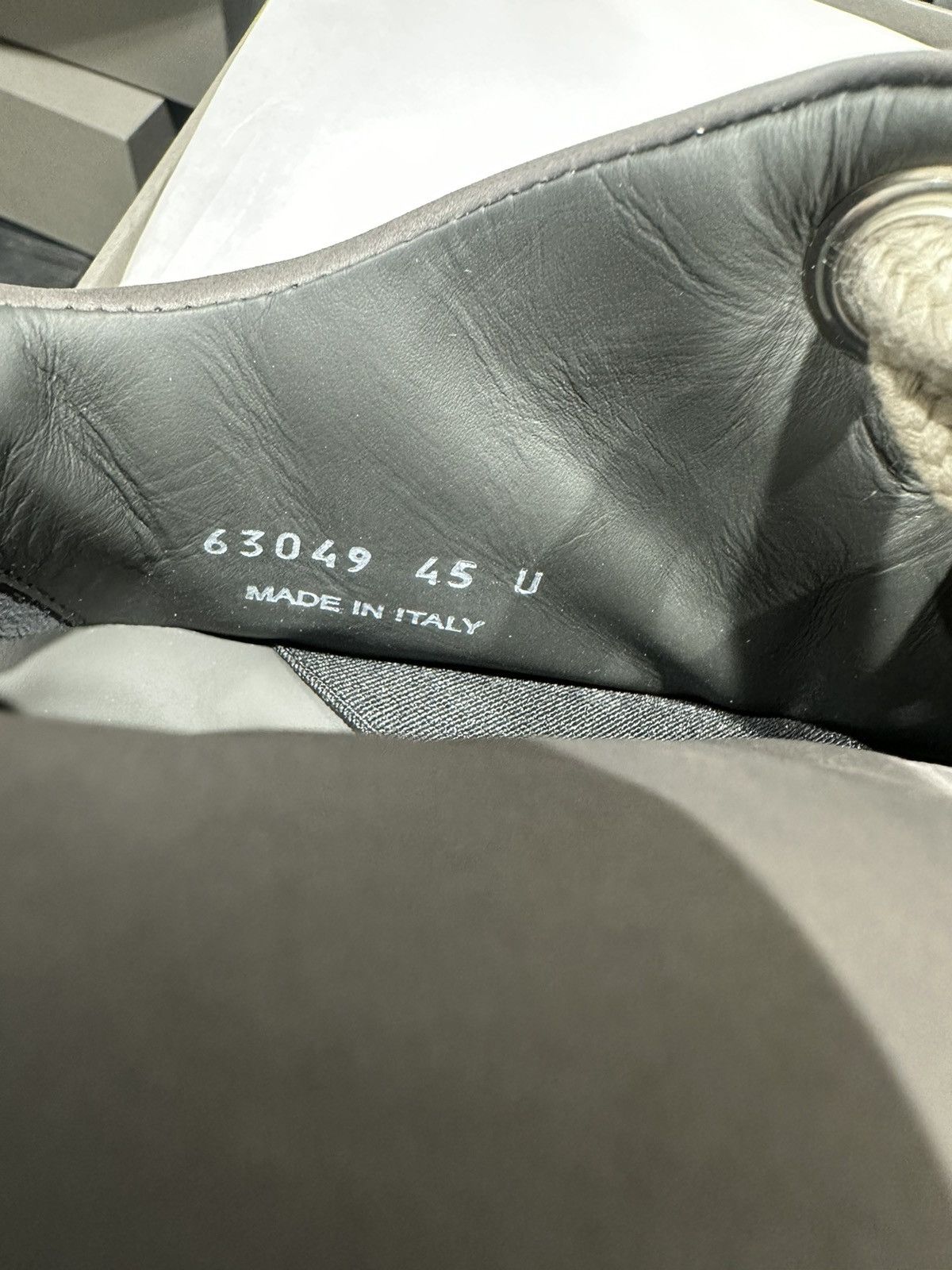 Rick Owens RICK OWENS - Jumbo Lace Padded Low Dark Dust Milk Size US 12 / EU 45 - 8 Thumbnail