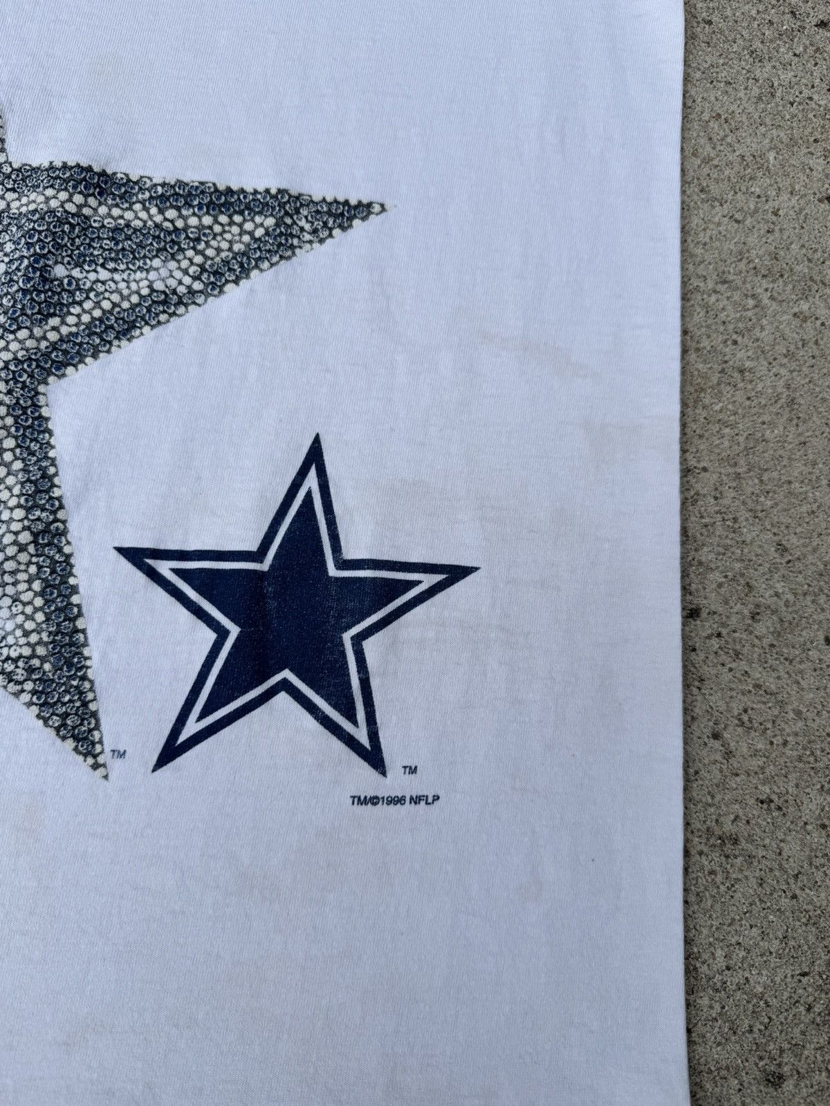 NFL × Vintage Vintage 90’s 1996 NFL Dallas Cowboys Graphic Tee Men’s S Size US S / EU 44-46 / 1 - 4 Thumbnail