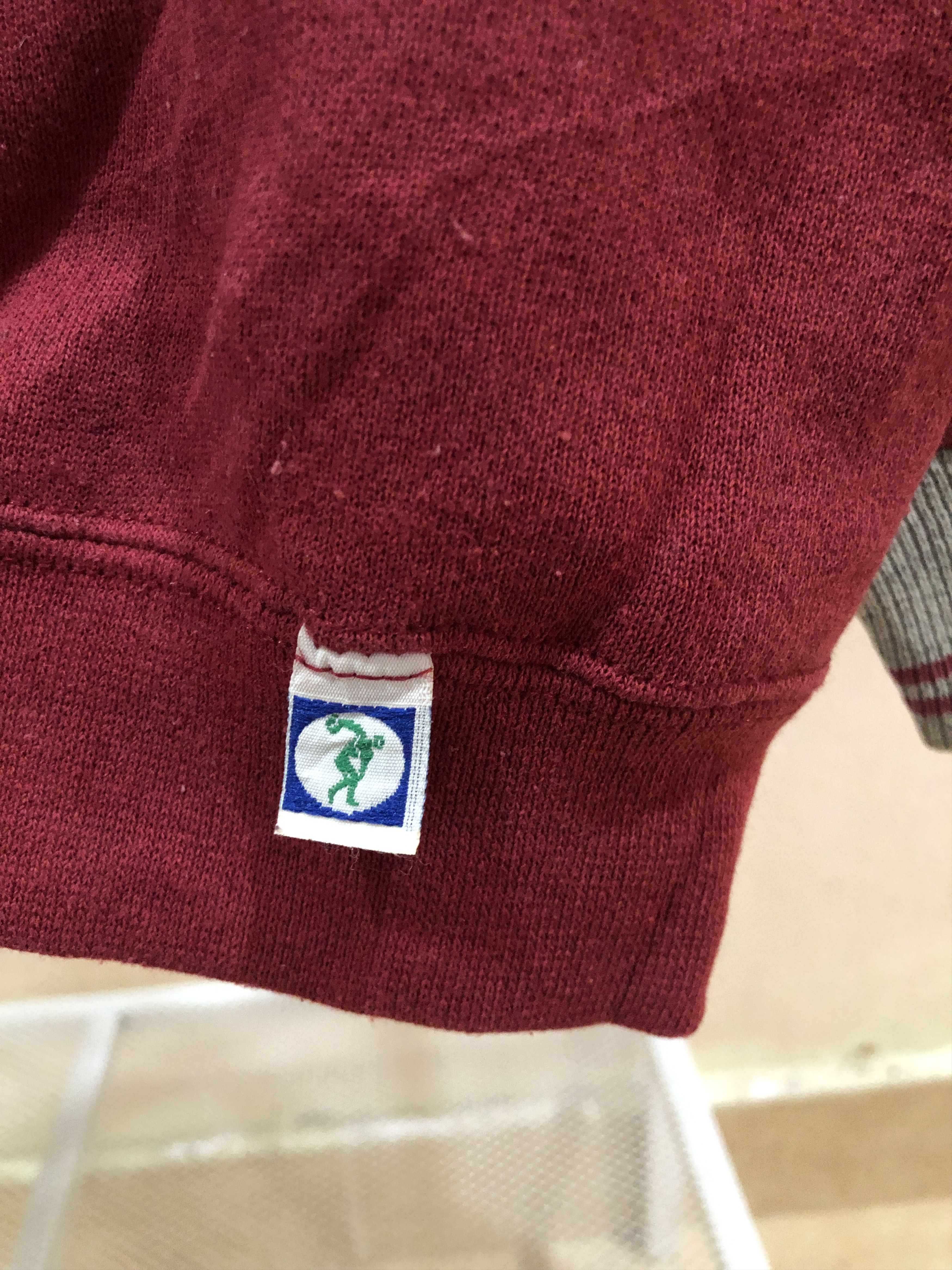 Vintage Vintage 80s Discus Athletic Ringer Sweatshirts Crewneck Size US L / EU 52-54 / 3 - 3 Thumbnail