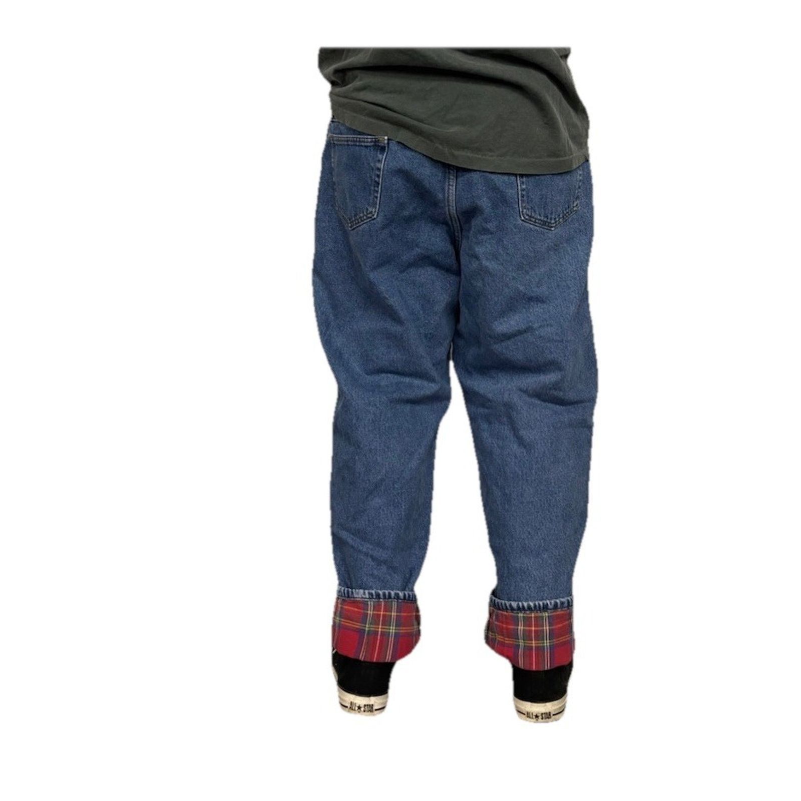 L.L. Bean Vintage L.L. Bean Mens Relaxed Fit Flannel Lined Jeans Size US 40 / EU 56 - 4 Thumbnail
