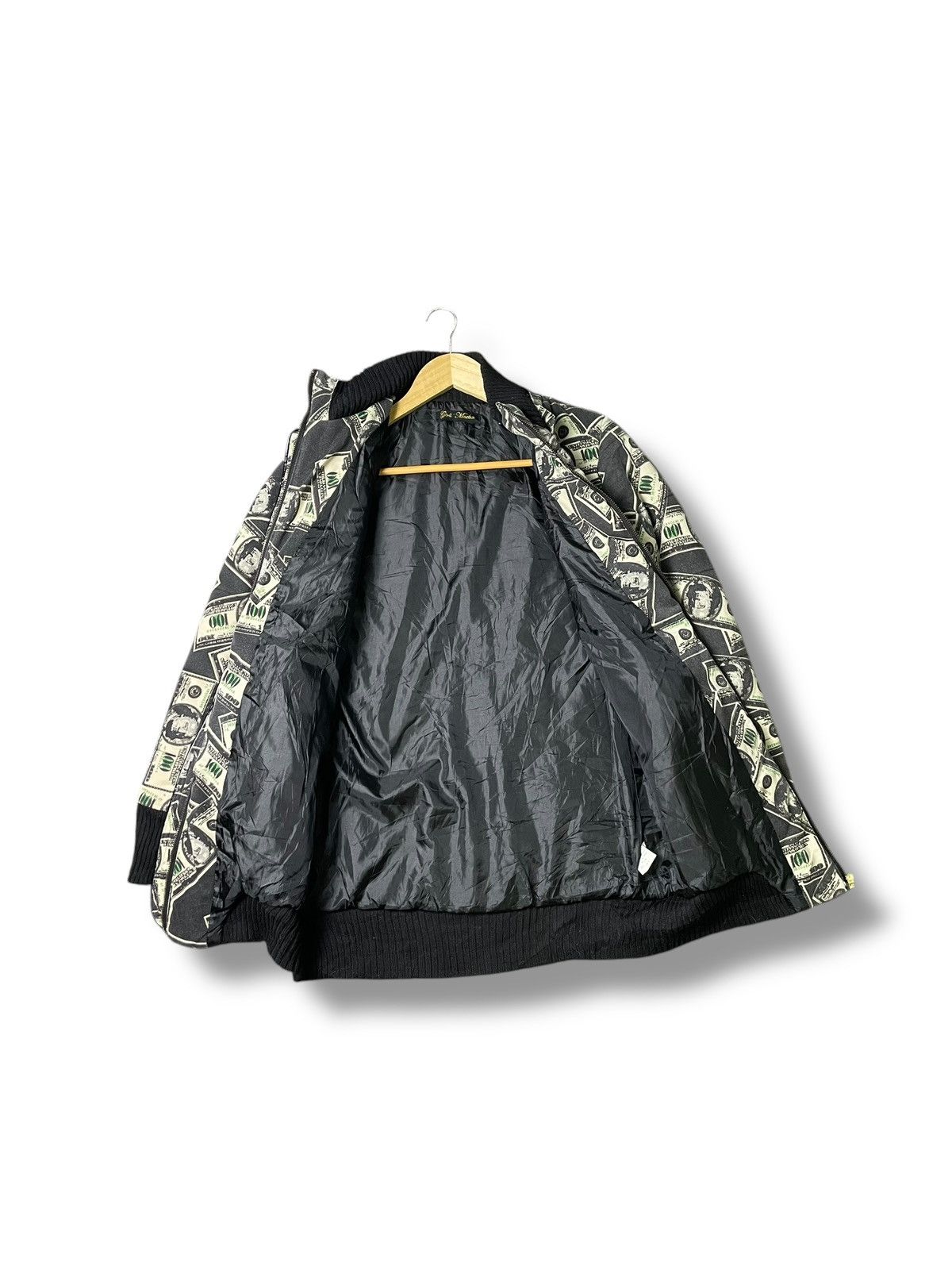 Designer × Japanese Brand × Vintage Japanese Brand x Rare Dollar Money Printed Jacket (32) Size US S / EU 44-46 / 1 - 7 Thumbnail