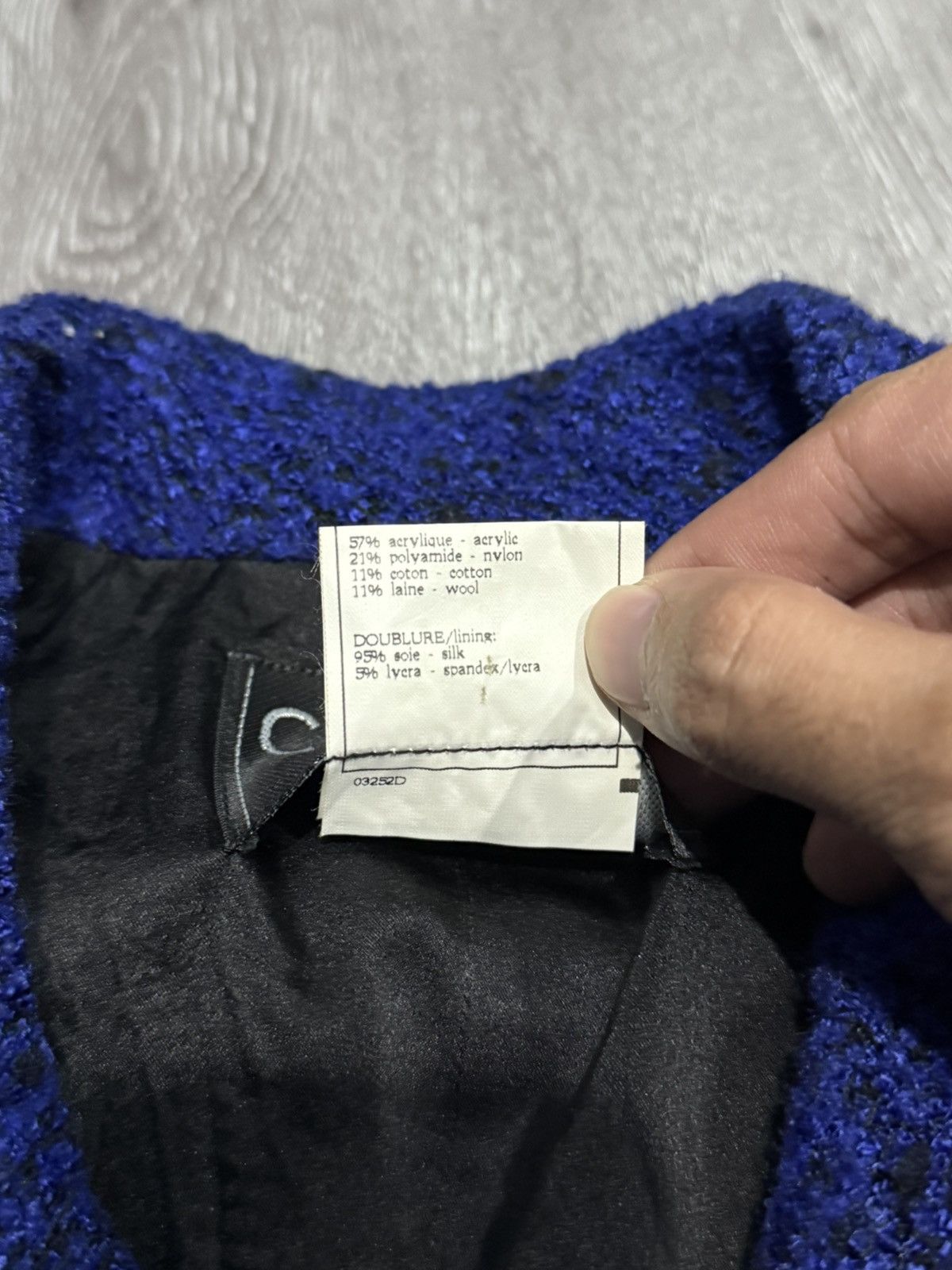 Chanel RARE Most wanted Chanel 1995 Double Breasted Tweed Jacket Size XS / US 0-2 / IT 36-38 - 9 Thumbnail