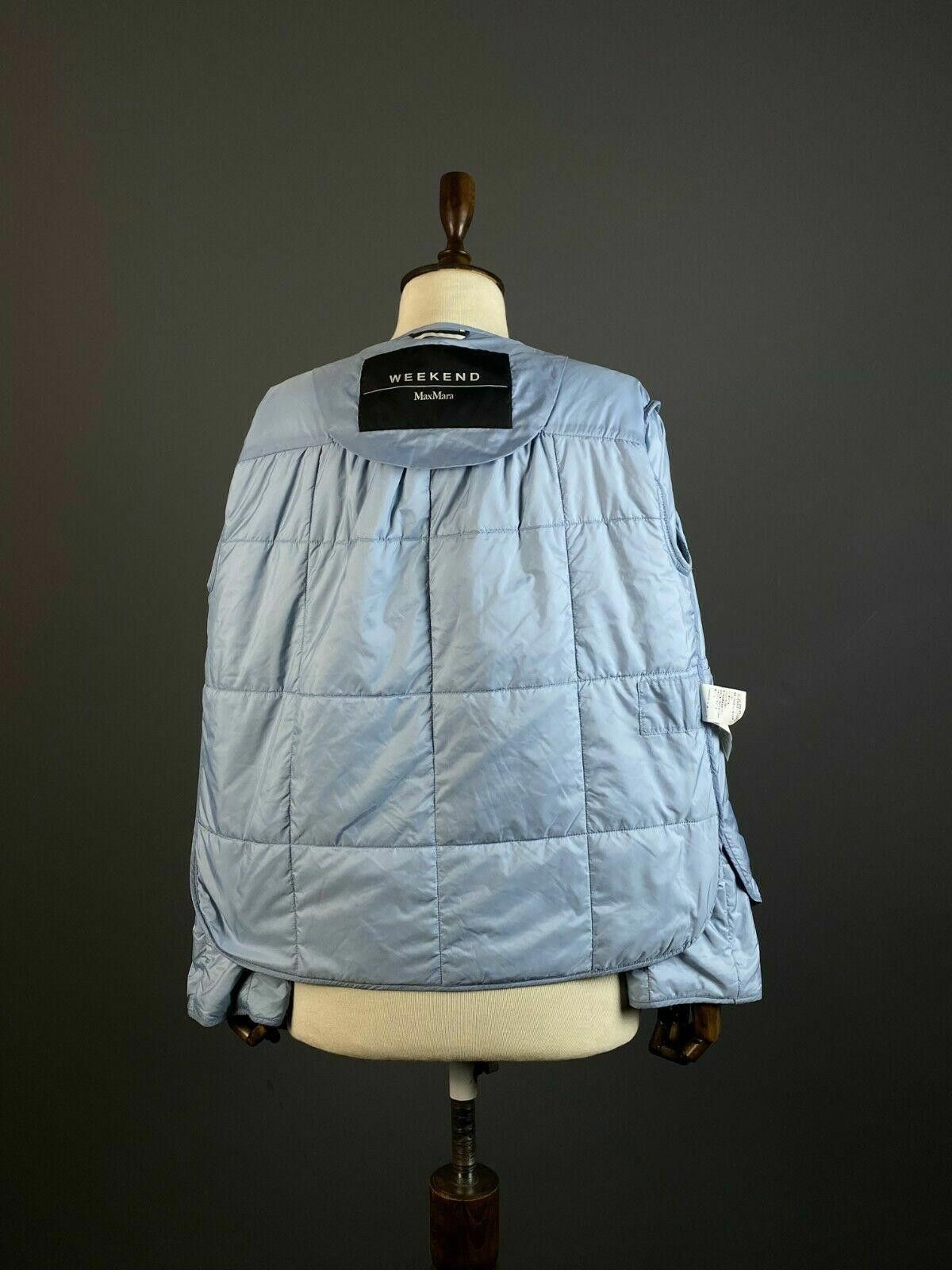 Designer Weekend Max Mara Blue Jacket Size GB 8 / F 38 / USA 6 Size M / US 6-8 / IT 42-44 - 8 Thumbnail
