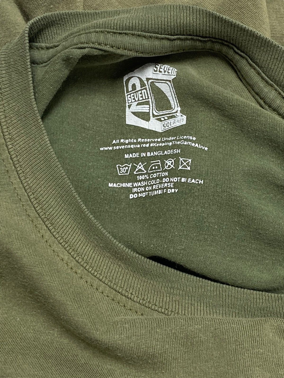 The Game Vintage METAL GEAR SOLID Deep Green Big Logo T Shirt Size US M / EU 48-50 / 2 - 4 Thumbnail