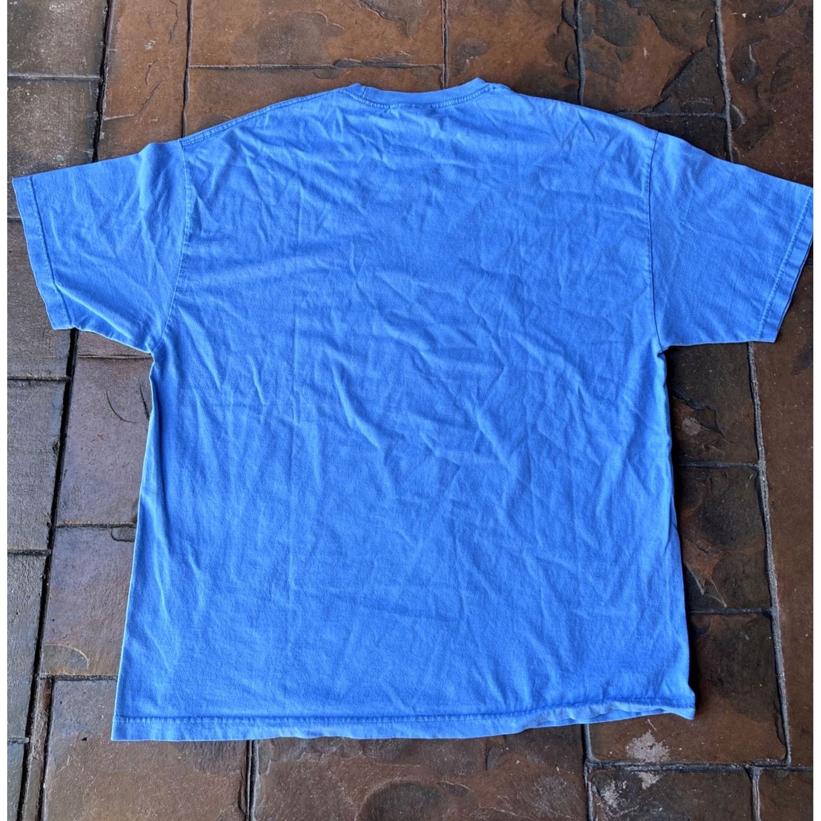 Nike VINTAGE Nike Athletic Center Swoosh Essential T-Shirt 2XL Shirt Adult 2XL Blue Nike 90s Graphic Print Mens Womens Size US XXL / EU 58 / 5 - 3 Thumbnail