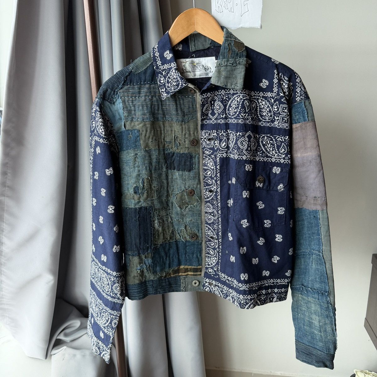 Other Boro Bandana Trucker Jacket with Embroidery Size US M / EU 48-50 / 2 - 2 Thumbnail