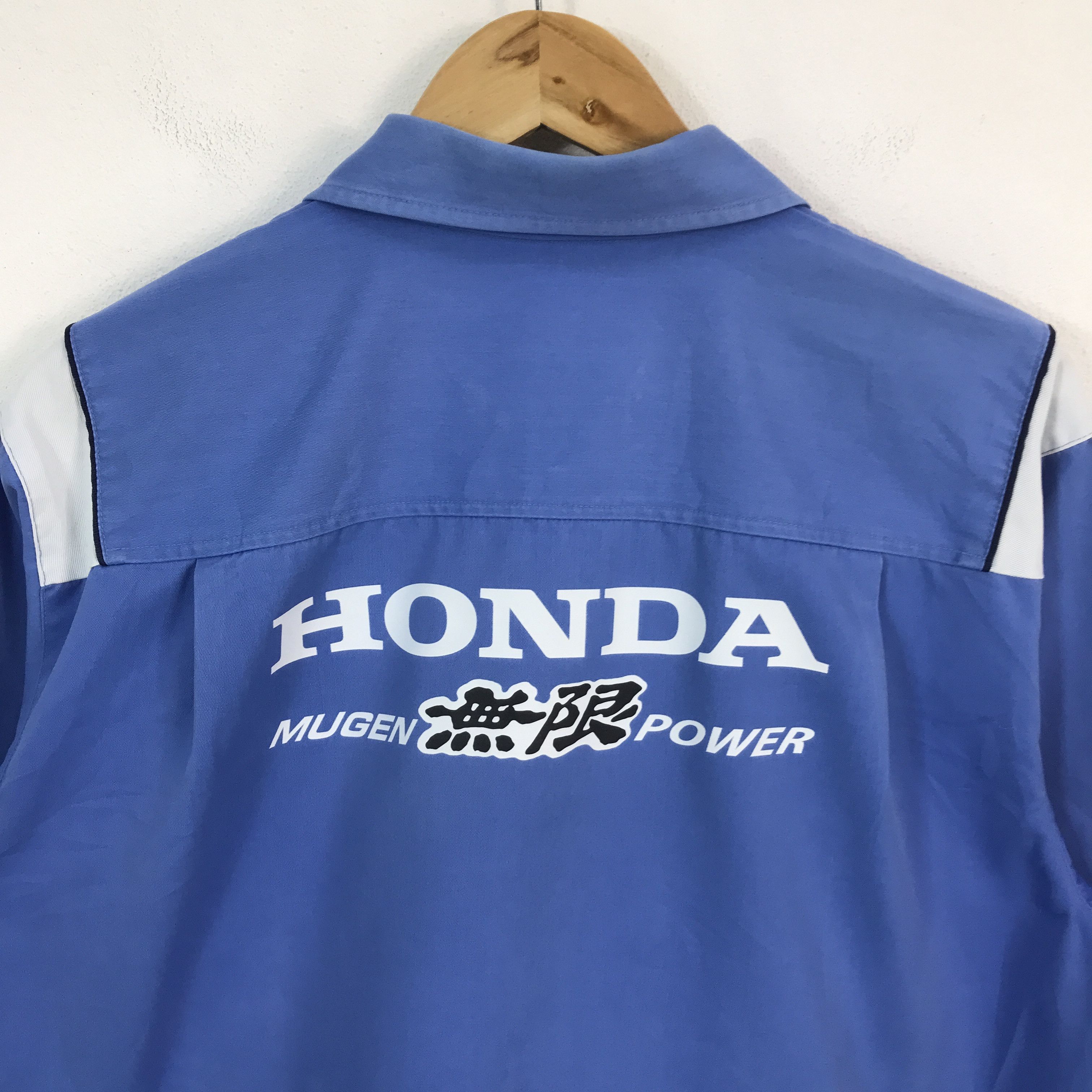 Honda × Japanese Brand × Sports Specialties Vtg honda mugen power work uniform Japan jacket Size US L / EU 52-54 / 3 - 4 Thumbnail
