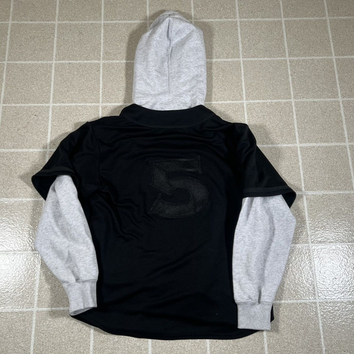 Supreme Supreme Baseball Jersey hooded sweatshirt hoodie Sz S Black Size US S / EU 44-46 / 1 - 3 Thumbnail