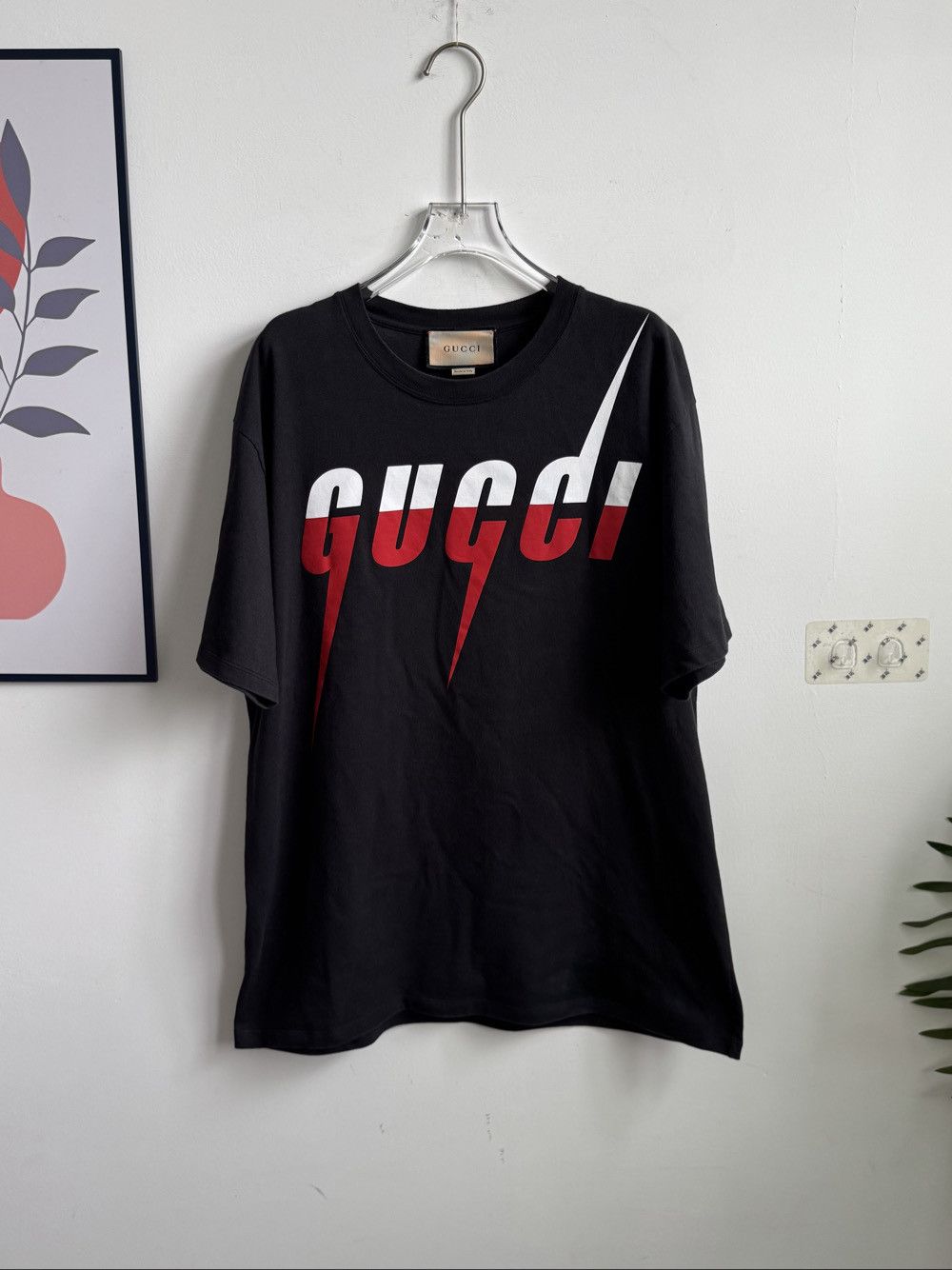 Gucci Gucci Blade Print T-Shirt Size L Size US L / EU 52-54 / 3 - 1 Thumbnail