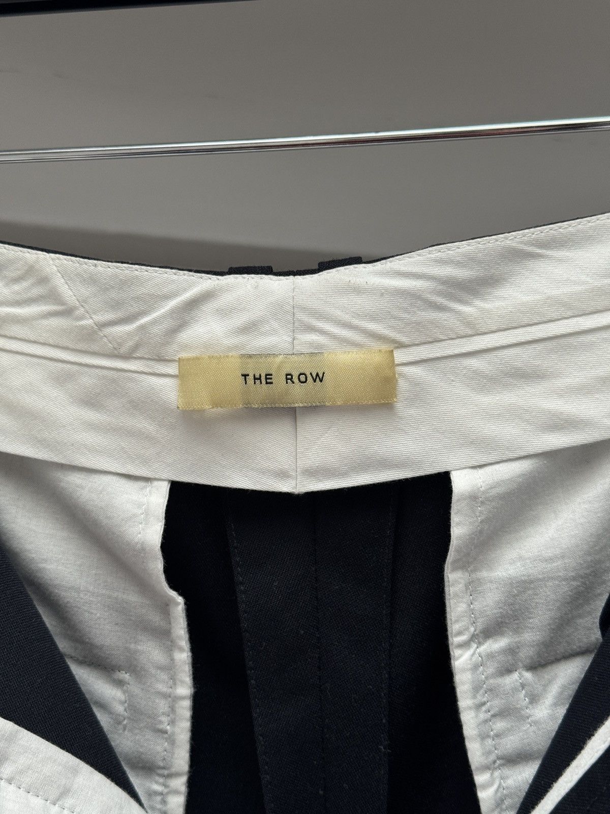 The Row The Row Mens Keenan Dark Blue Trousers size US 30 (fits 32) Size US 30 / EU 46 - 7 Thumbnail