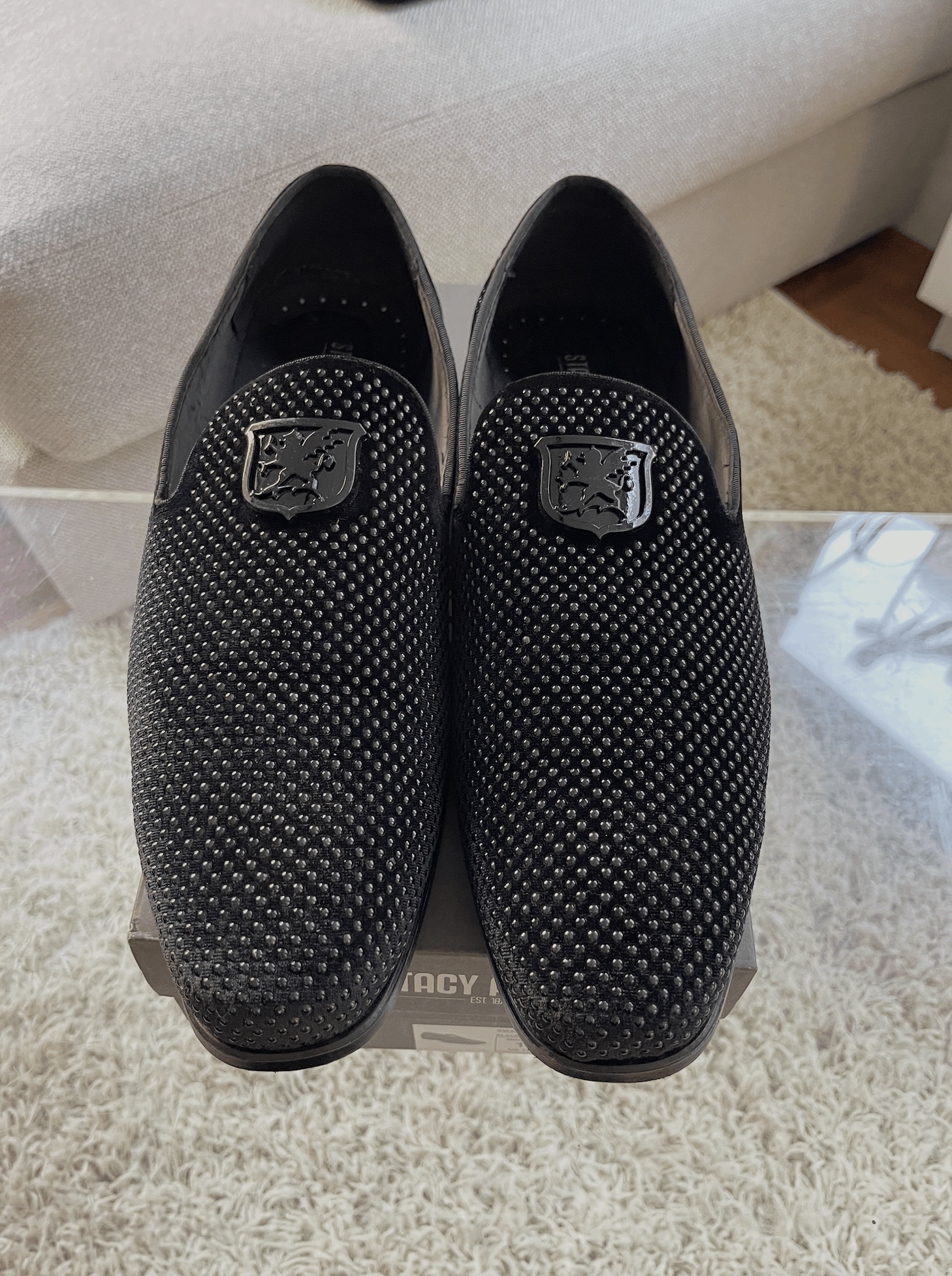 Stacy Adams Swagger Studded Slip On Size US 14 / EU 47 - 5 Thumbnail