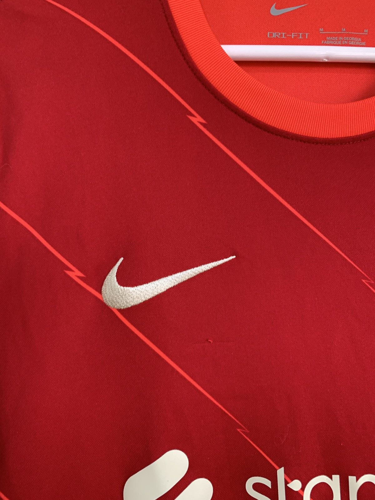 Nike Liverpool 2021 Home Football Shirt Nike Soccer Jersey Sz M Size US M / EU 48-50 / 2 - 12 Thumbnail