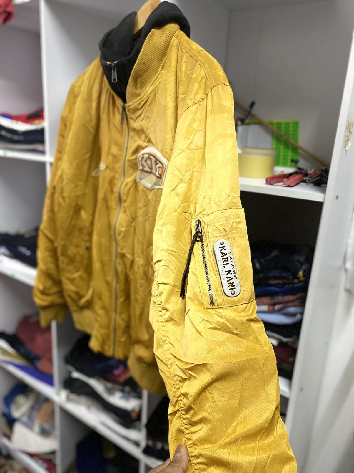 Karl Kani × Rap Tees Karl Kani Hooded Jacket Size US L / EU 52-54 / 3 - 3 Thumbnail