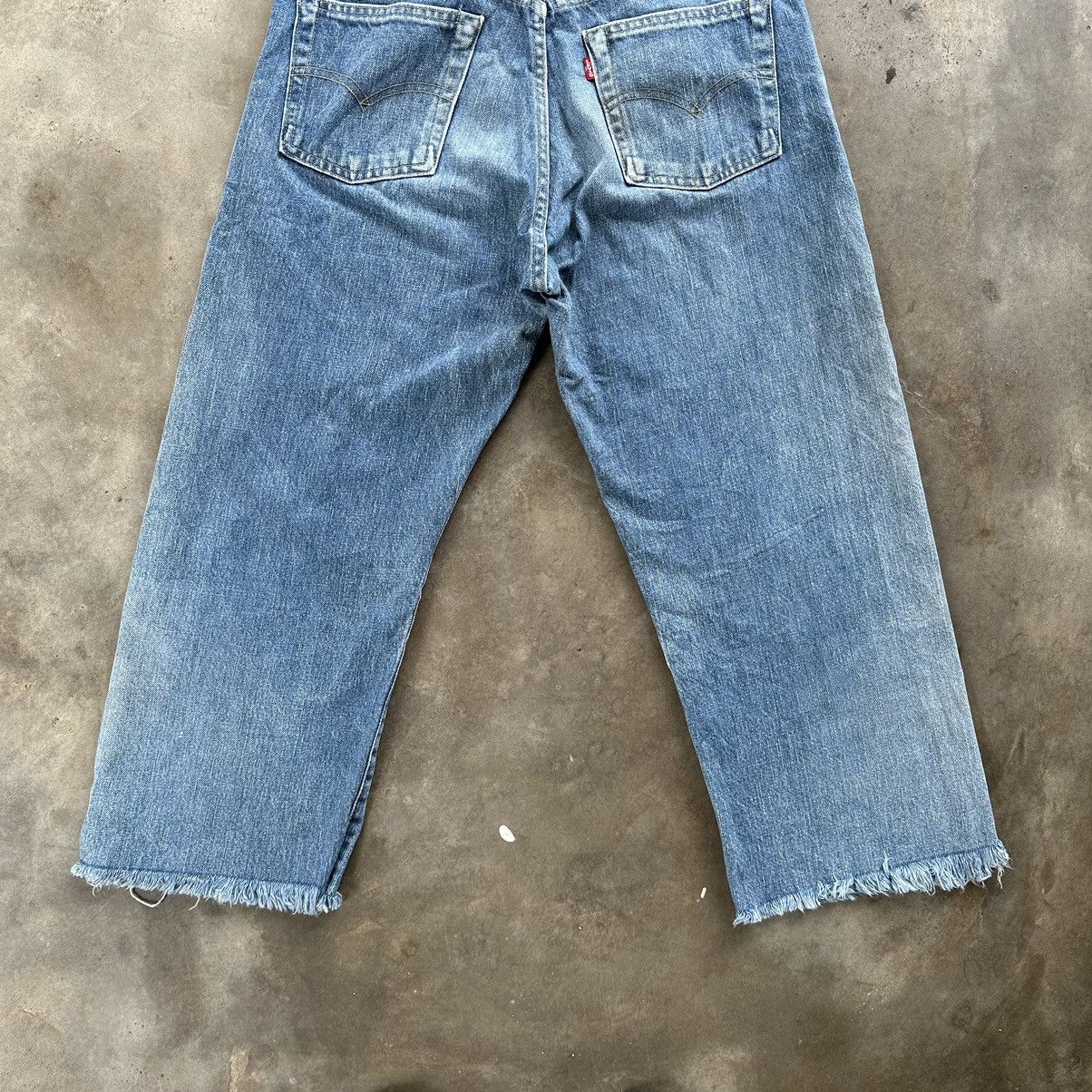 Levi's W30 Vintage Levi’s 503B Selvedge Distressed Faded Denim Jean Size US 30 / EU 46 - 13 Thumbnail